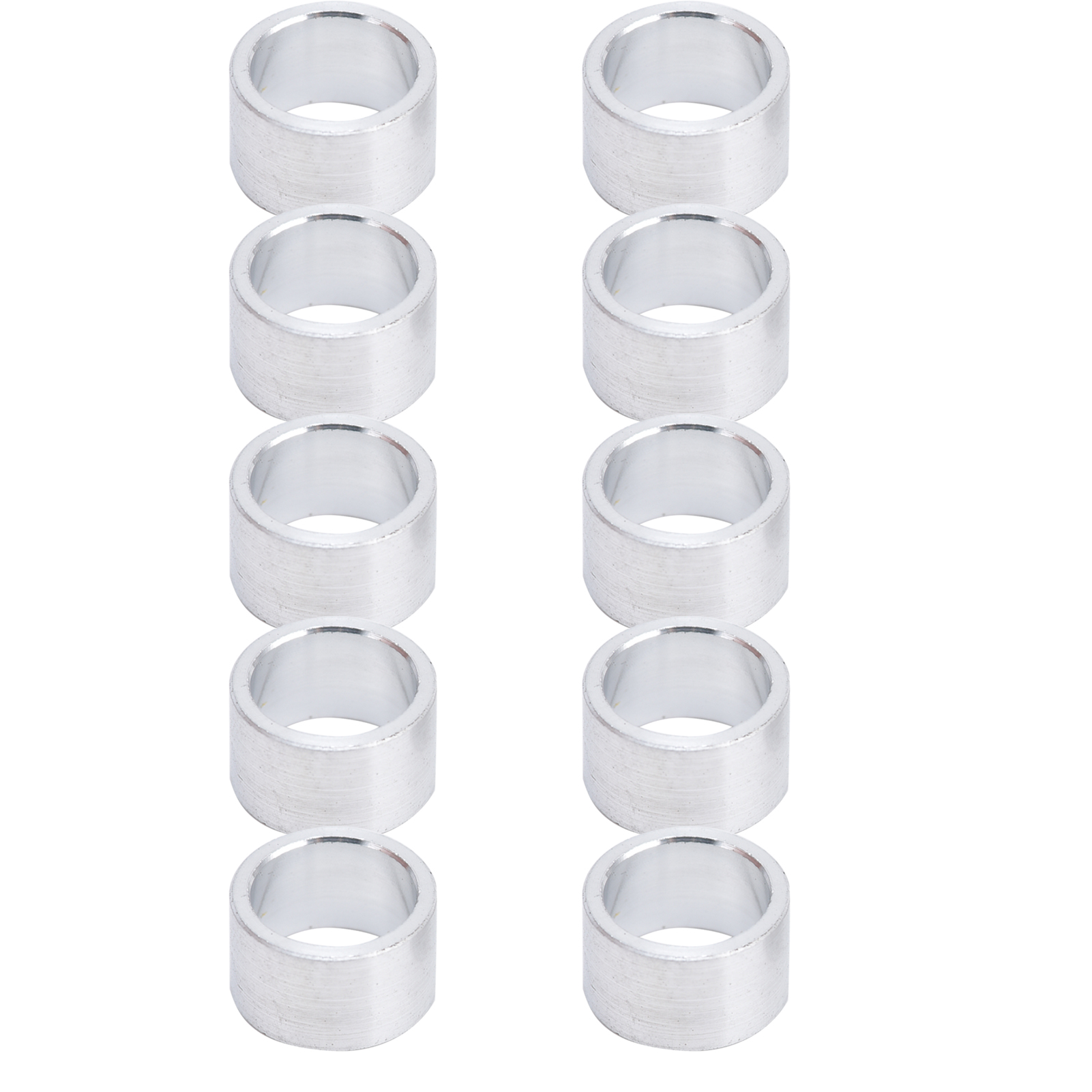 10 Runde Abstandshalter Aus Aluminiumlegierung, Durchmesser 10 Mm/6 Mm, Zur Unterstützung Und Montage