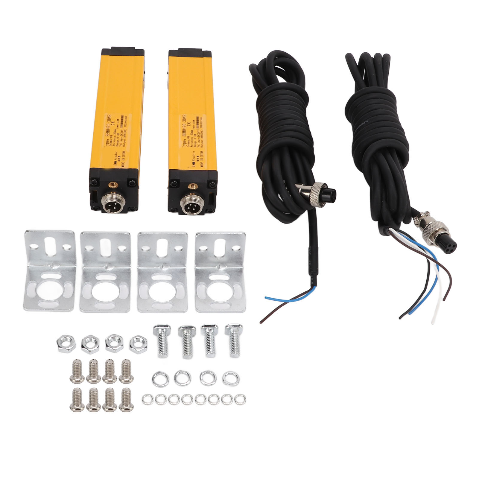 Bem0420-30nb 20-mm-sicherheitslichtvorhang Mit Infrarotsensor Und Optischer Barriere