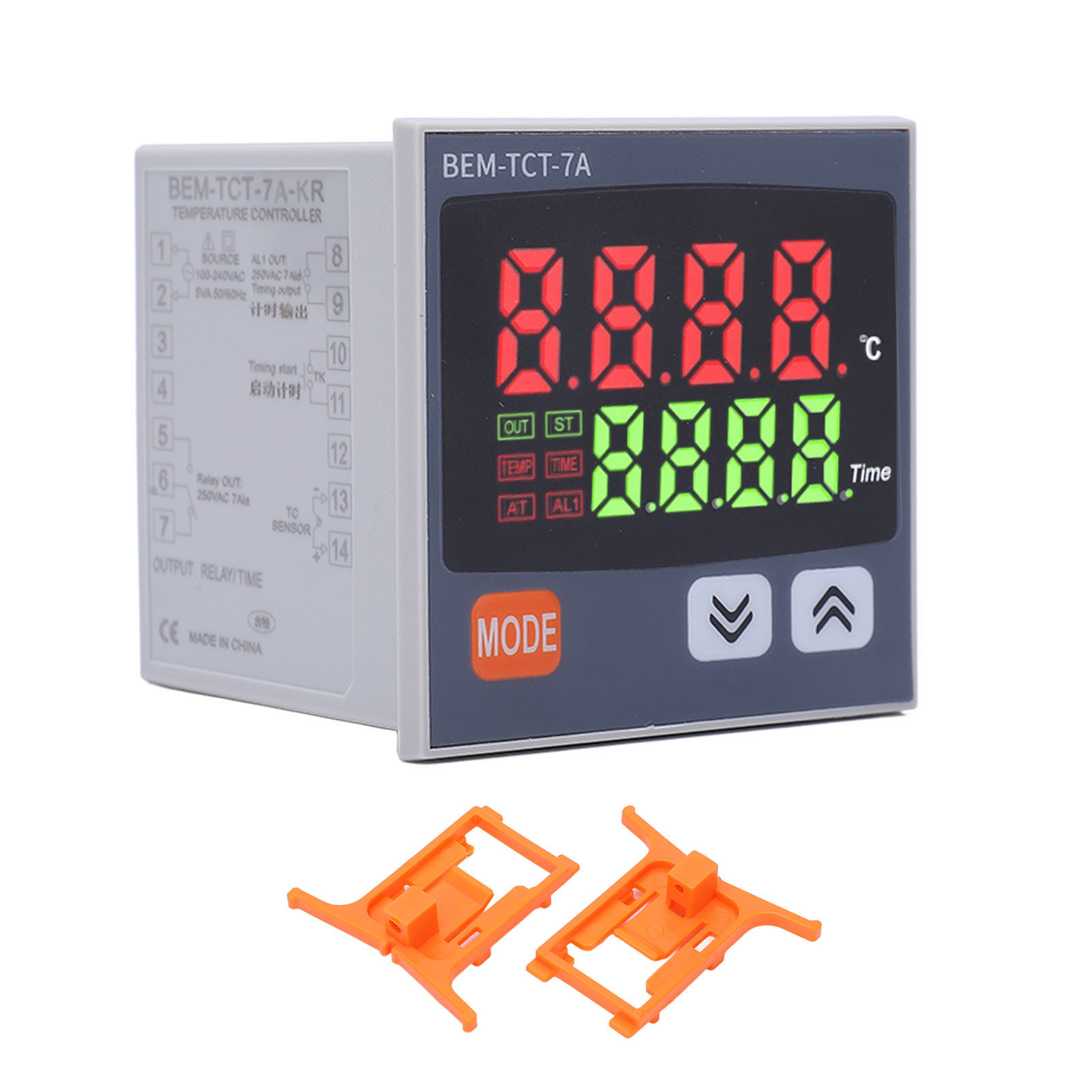 Digitales Thermostat Mit Digitalanzeige Für Transferpressen 100-240 V