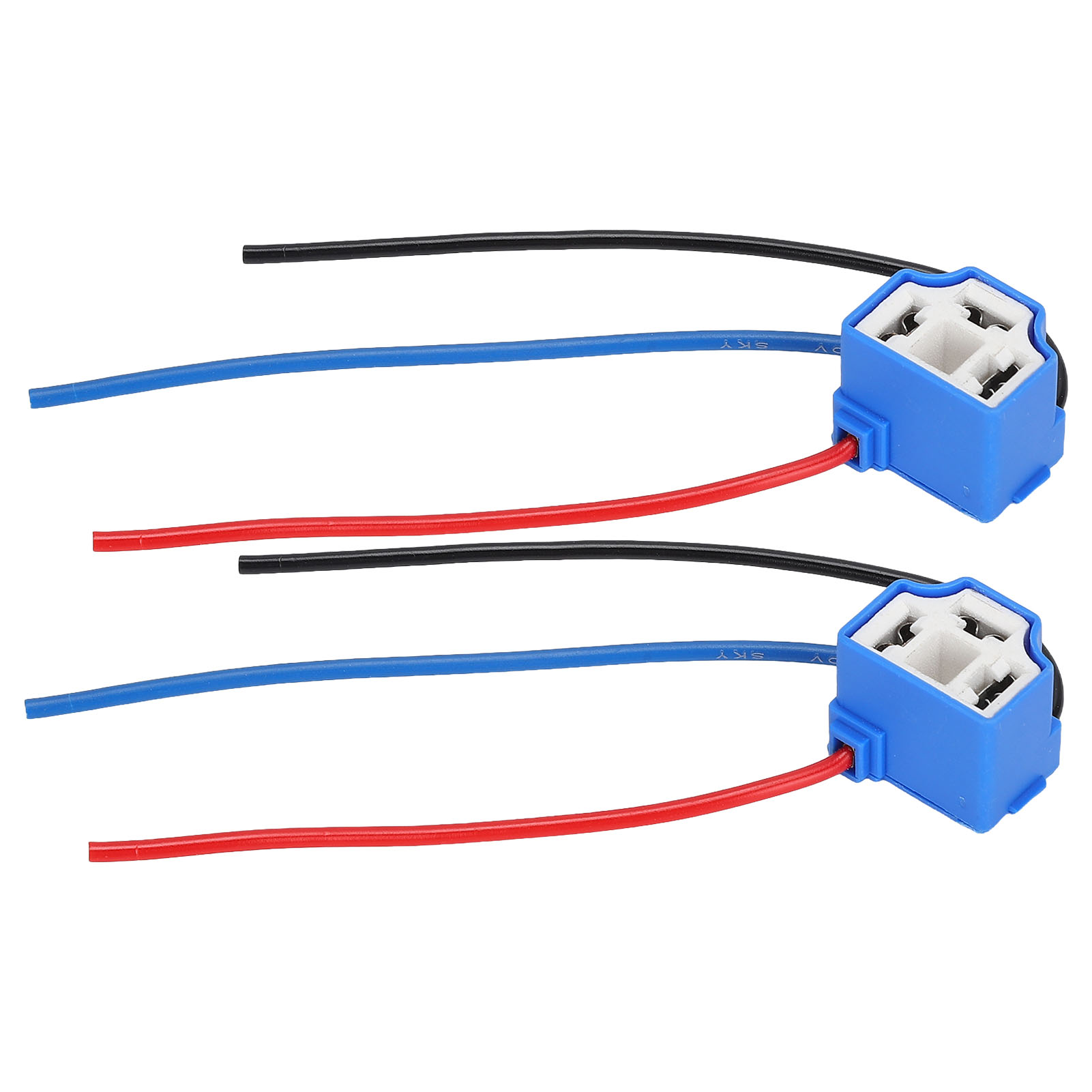 Stück H4 Keramik-scheinwerferstecker (weiblich) Mit 1 Mm Kabel, 1224 V