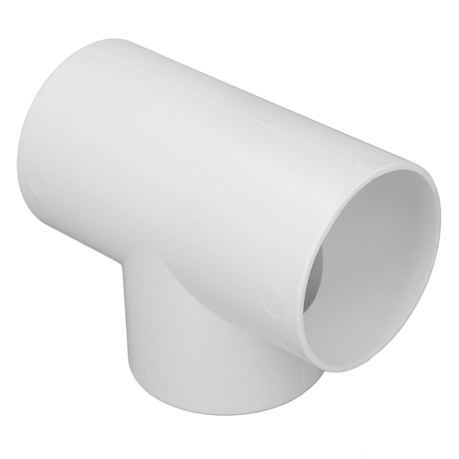 Korrosionsbeständiges Pvc-t-stück Für Rundrohre – 3-wege-adapter (4 Zoll), Rohrverteiler