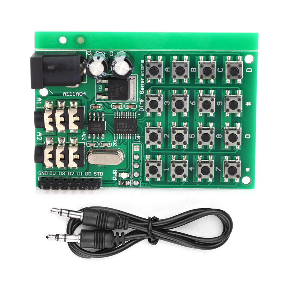 Dtmf-audiogeneratormodul Ae11a04 Für Die Sprachübertragung Mit Zwei Codierungen, 5-24 Vdc-netzteil