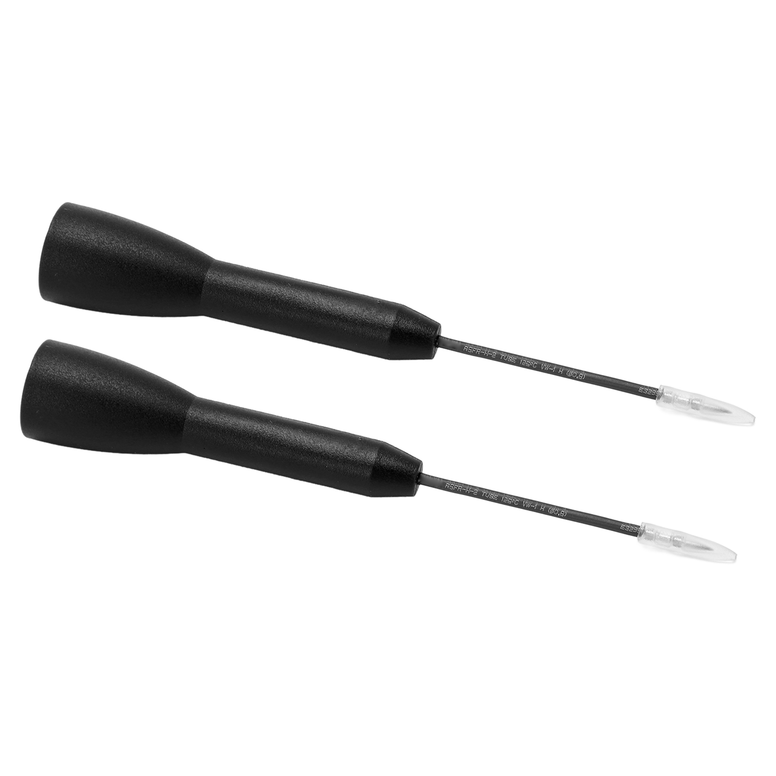 2-teiliger Spannungsprüfer Mit 1-mm-durchstechspitze, Multimeter-nadelspitzen, 600 V, 10 A, Schwarz
