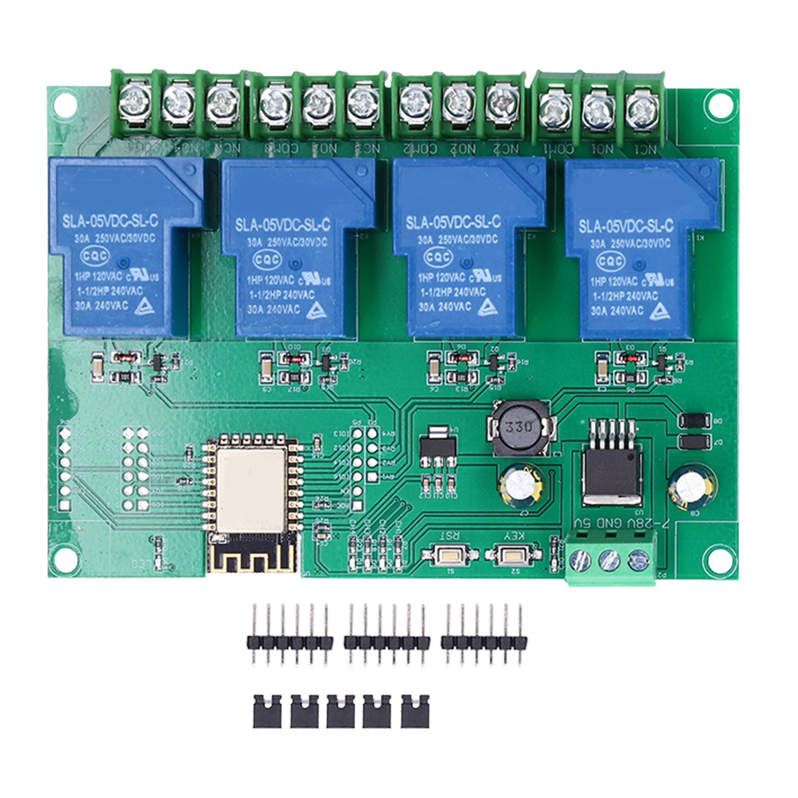 Esp8266 4-kanal-wlan-modul, Fernbedienung, Dc 7-28v/5v Entwicklungsboard
