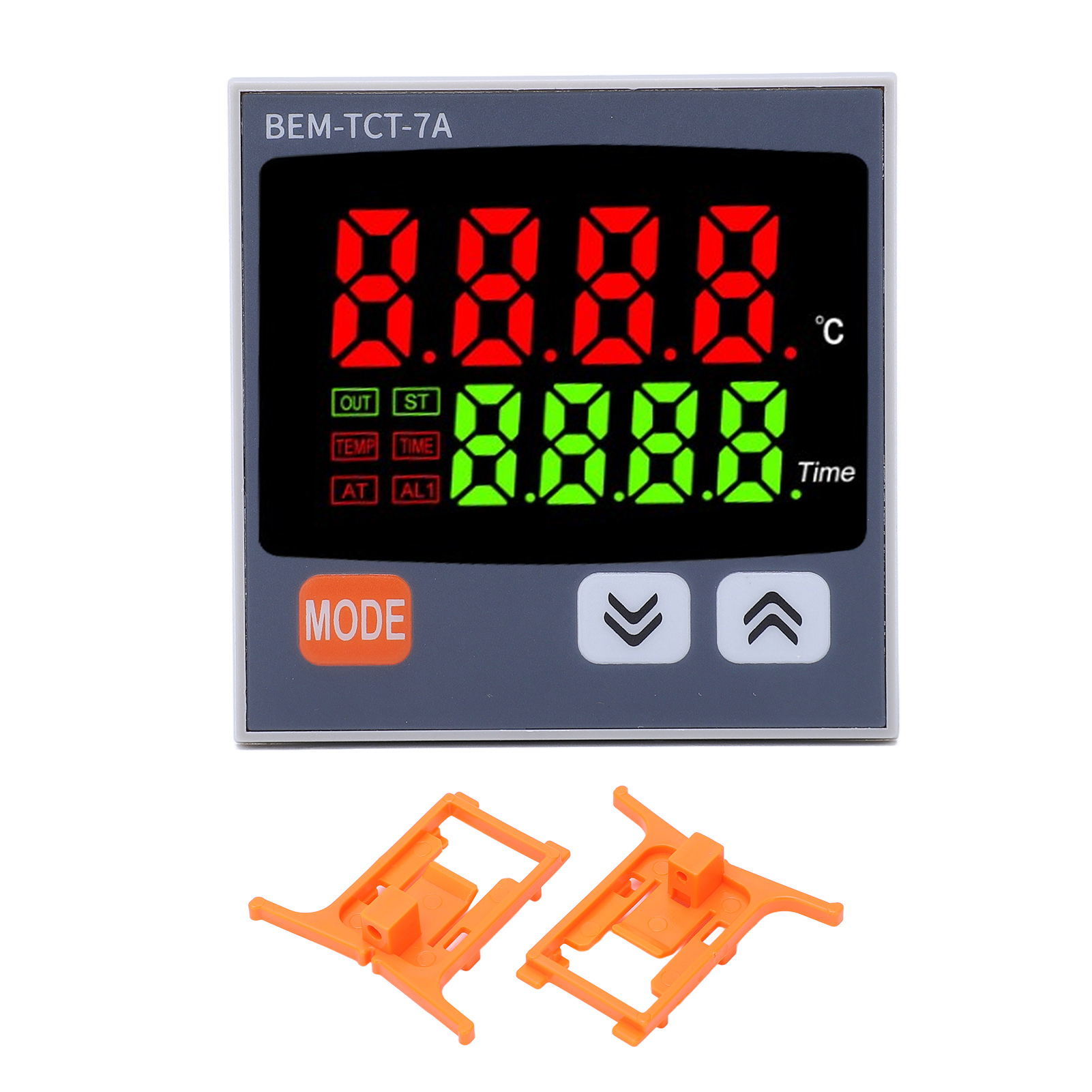 Digitales Thermostat Mit Temperaturanzeige, Typ K, Für Transferpressen, 100–240 V