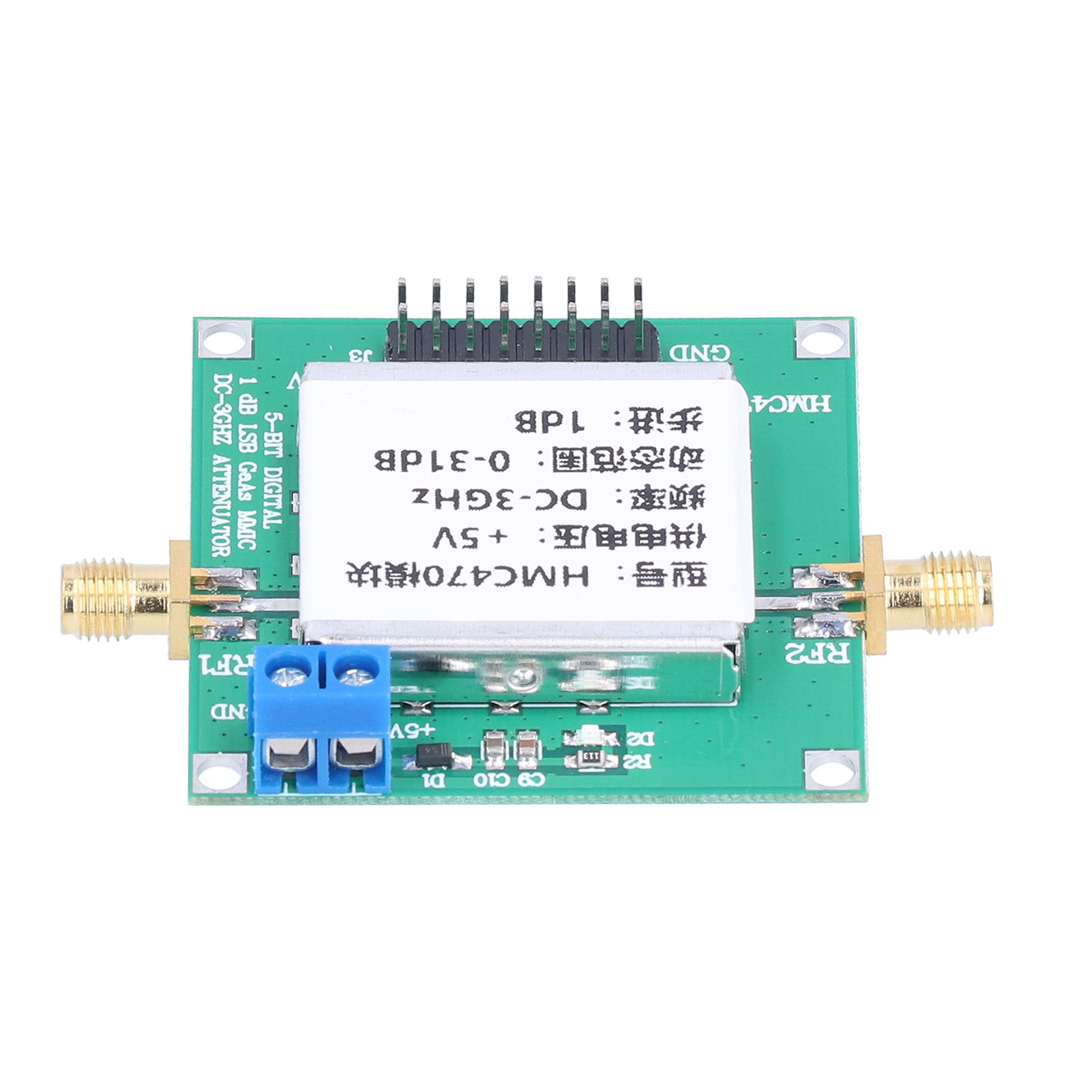 Hmc470 27dbm 7v Digitales Hf-dämpfungsmodul Ohne Wärmeableitung, Hf-dämpfungsplatine
