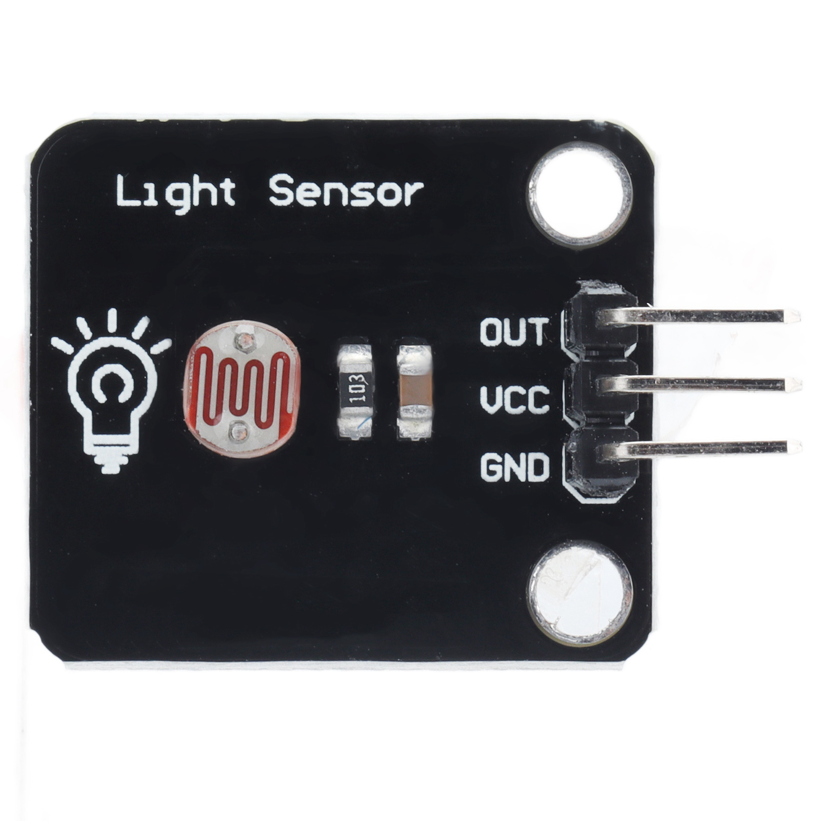 Lichtempfindliches Sensormodul, Hohe Stabilität, Geringer Stromverbrauch, Hohe Anpassungsfähigkeit, Lichtsensor, 3,3–5 V