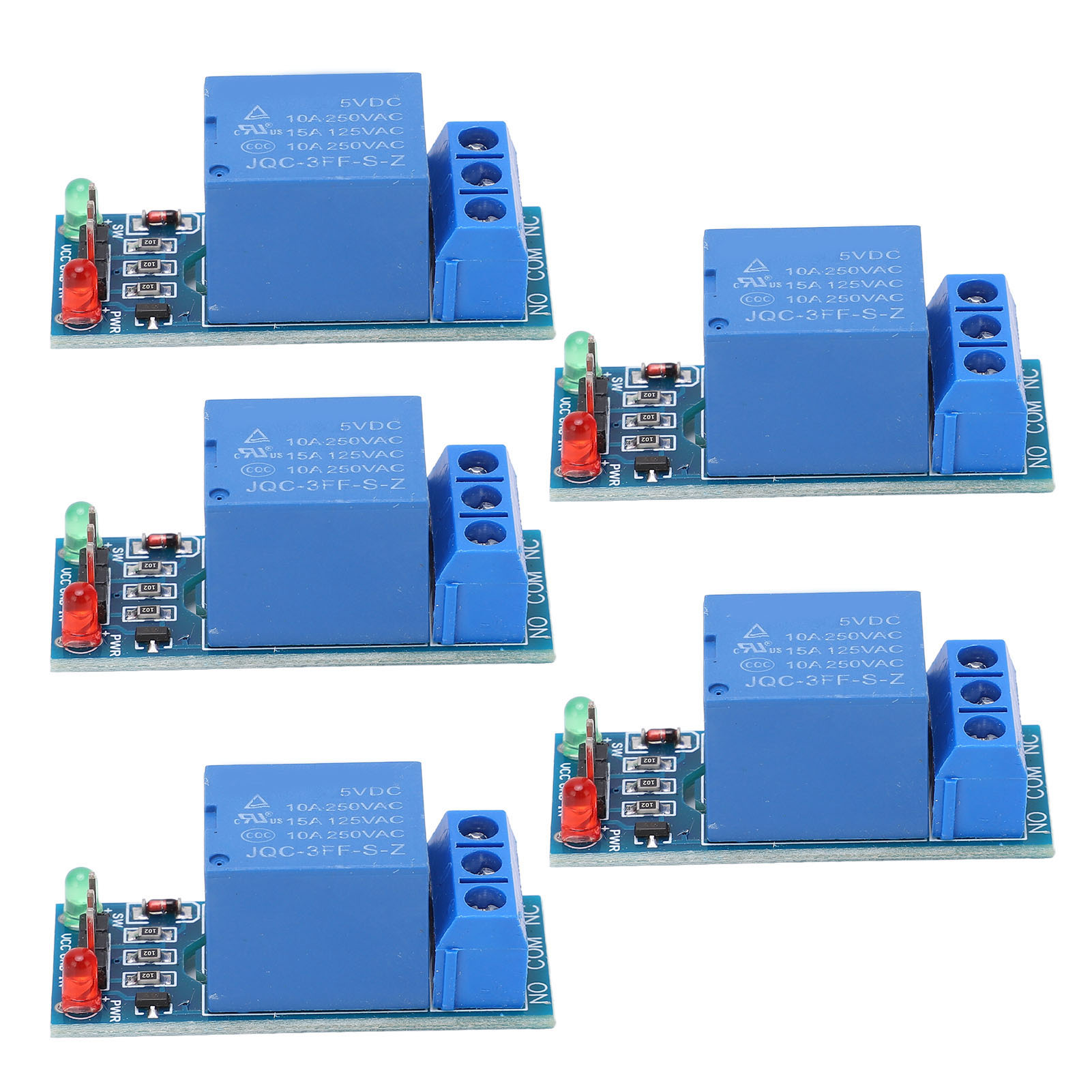 Stück 1-kanal-relaismodul Mit Optokoppler-isolation 5v Für Arduino