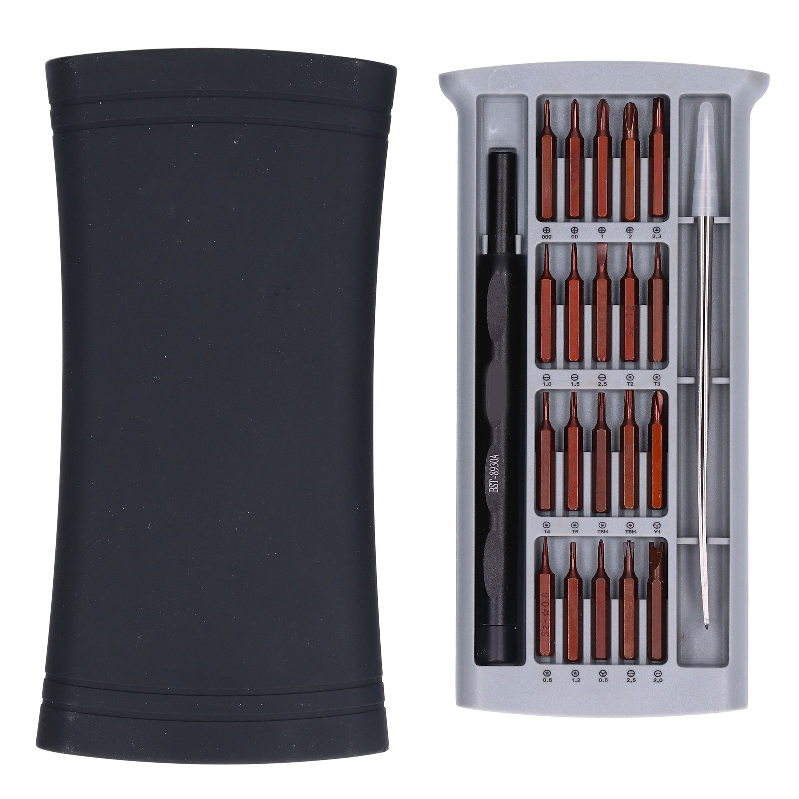 Set Mit 22 Hochpräzisen Magnetischen Schraubendreherbits Für Die Elektronikreparatur