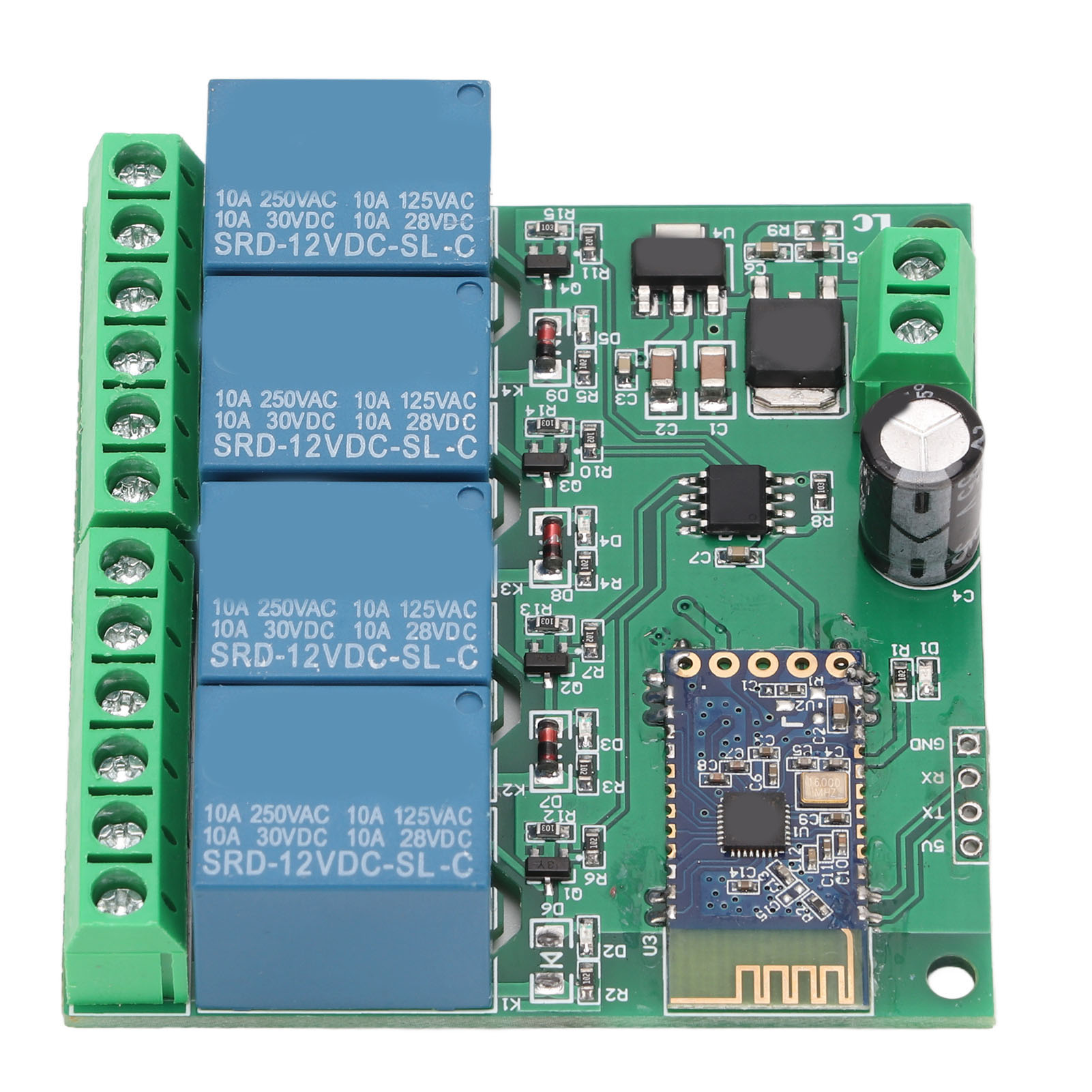 4-kanal-bluetooth-modul Für Smart Home, Fernbedienung Mit Hoher Störfestigkeit, 12 V Dc
