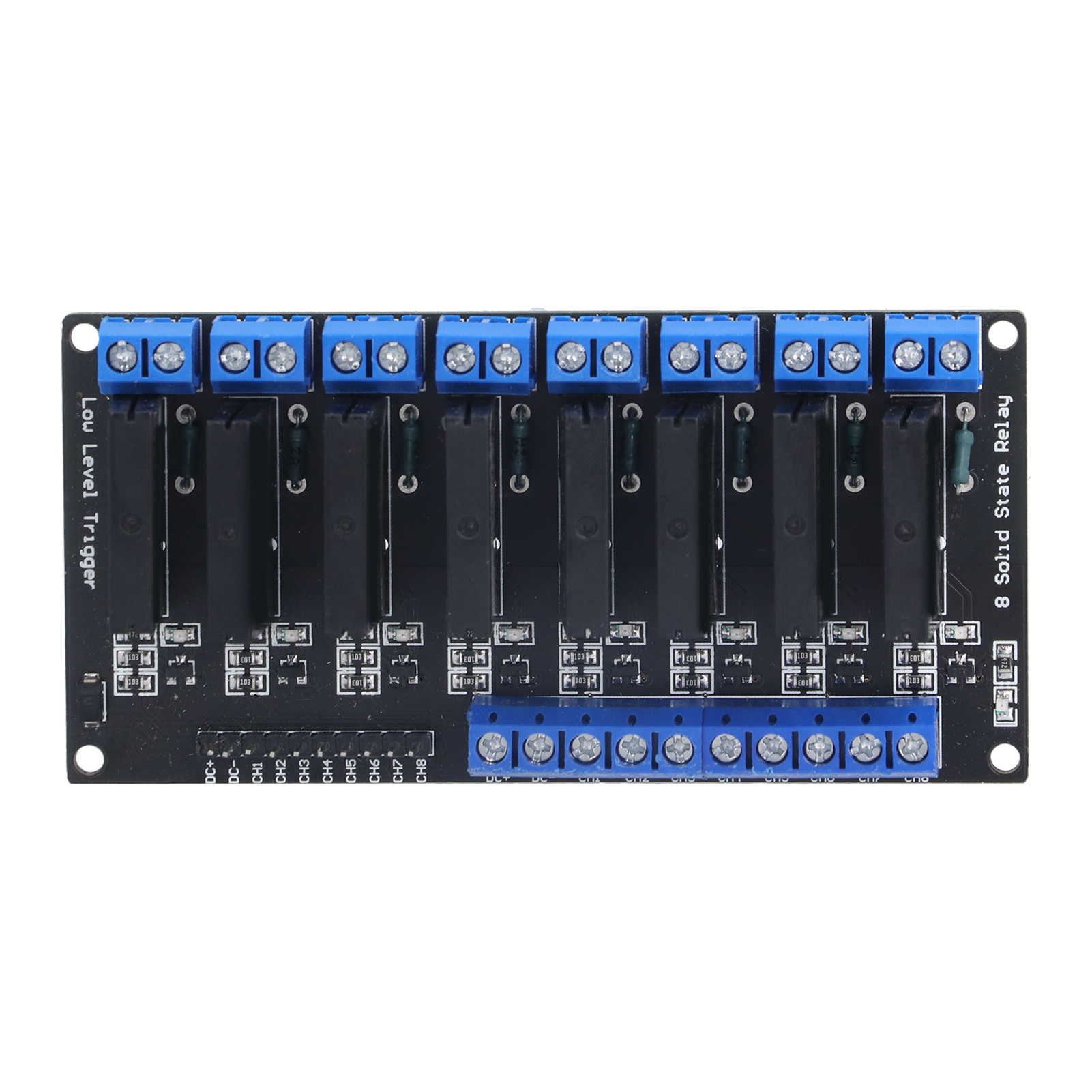 Hym281 8-kanal-halbleiterrelaismodul Mit Sicherung Und Niedrigpegelsteuerung