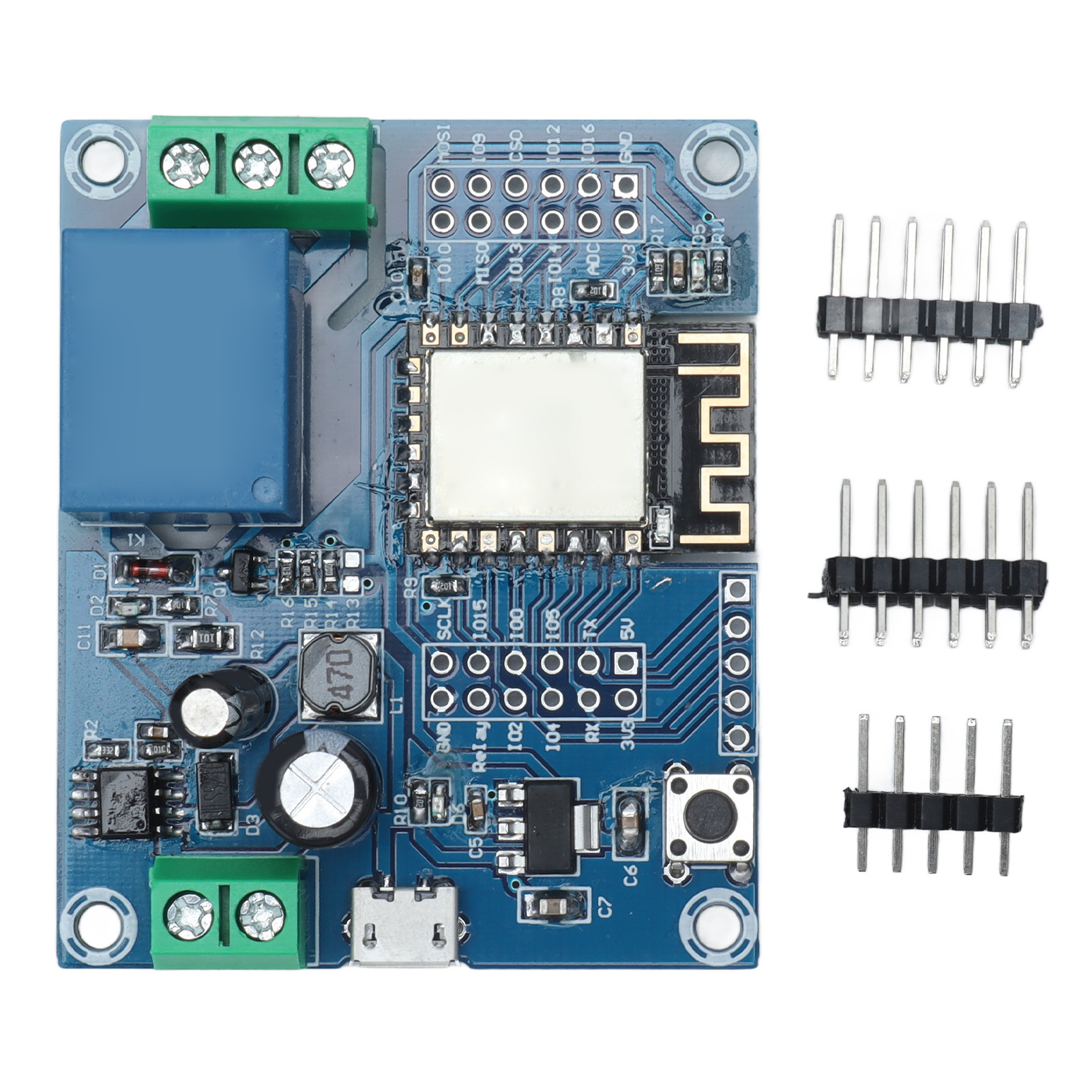 Esp8266 Esp-12f 1-kanal-wlan-relaismodul-entwicklungsboard Mit Anschlüssen