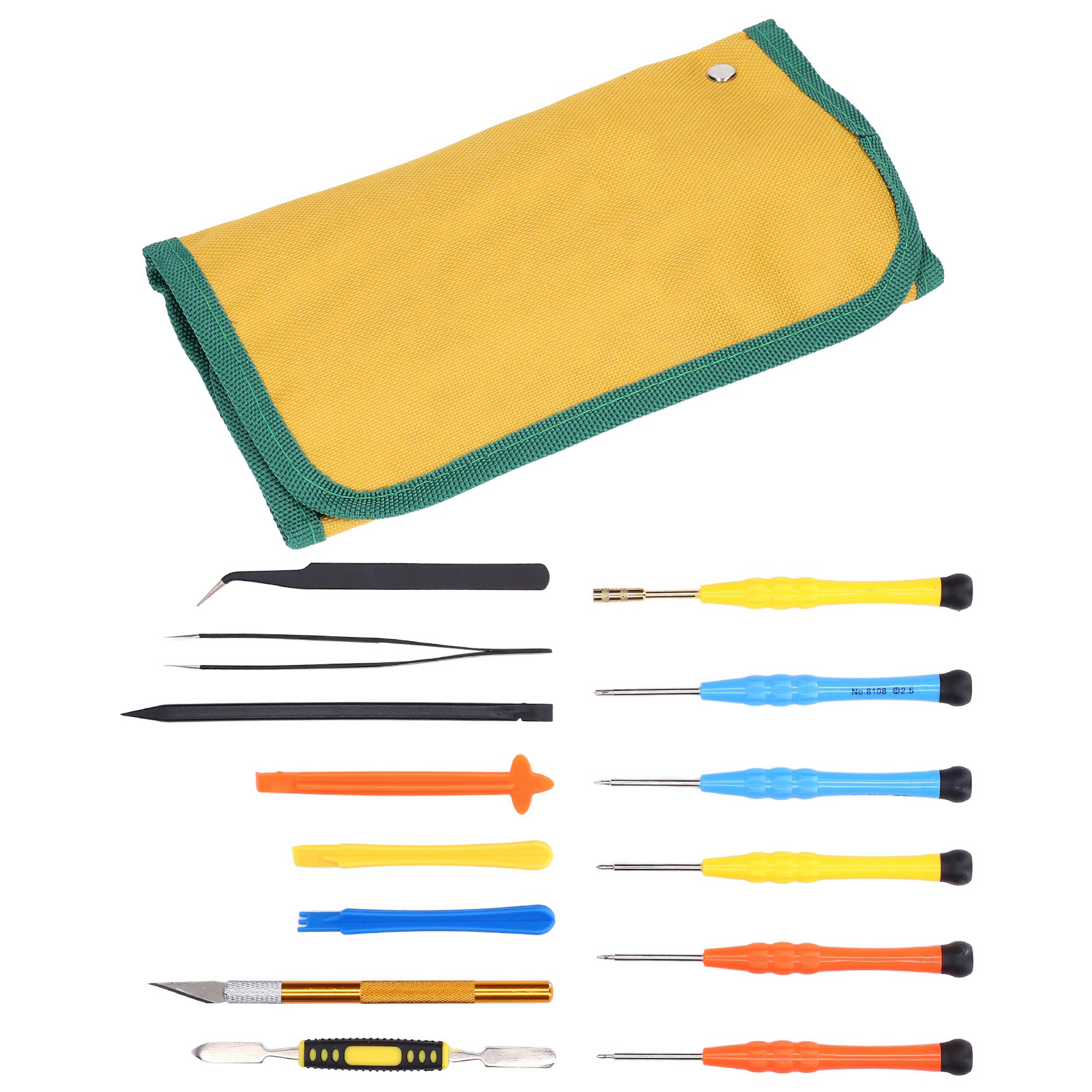 14-in-1 Reparaturset Aus Abs-legierungsstahl Für Handys, Computer Und Haushalt