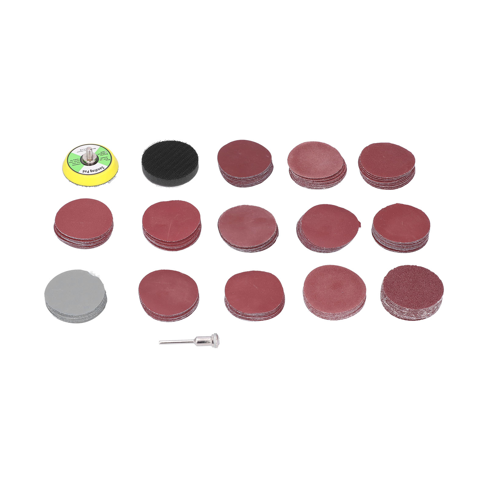 133-teiliges Schleifscheiben-set Mit 2-zoll-rundschleifscheiben Und -papieren Dm05601281
