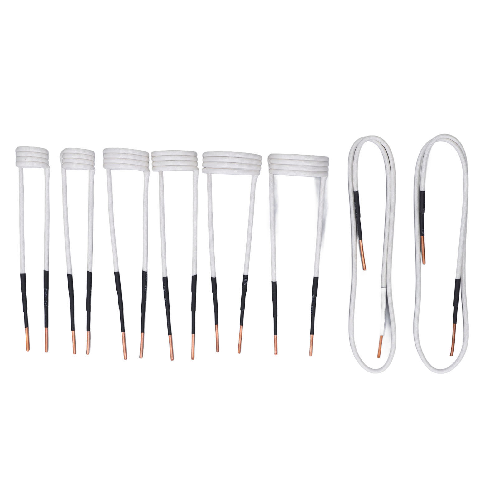 8-teiliges Induktionsspulen-set, 2,5 Mm Messingkern, Zum Lösen Von Schrauben Und Muttern – 4 Verschiedene Ausführungen Enthalten