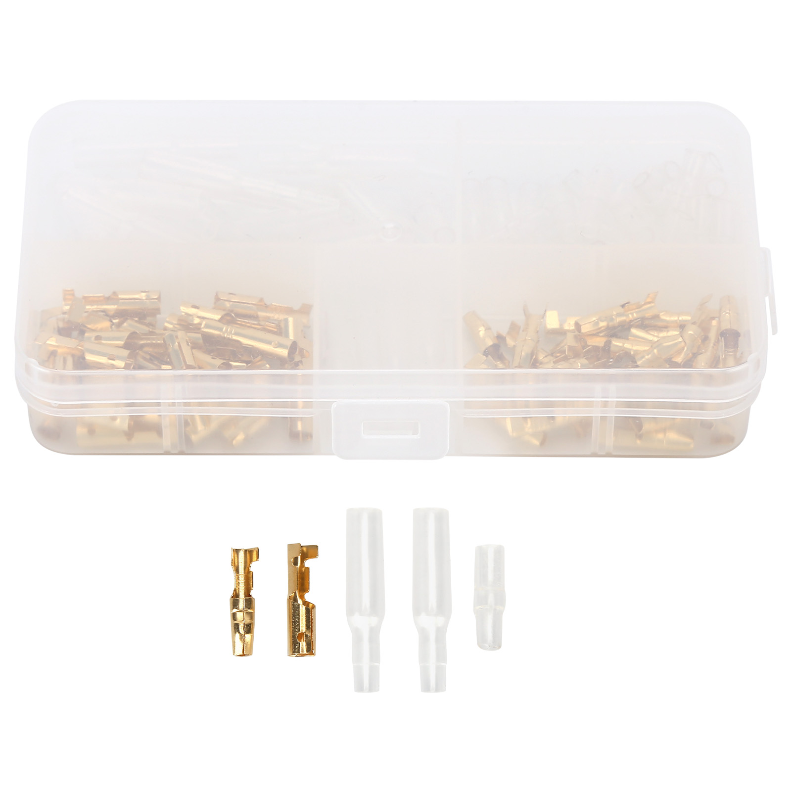 120 Stück 3,9-mm-crimpverbinder (männlich/weiblich), Sicher, Langlebig, Flammhemmend Für Drahtverbindungen