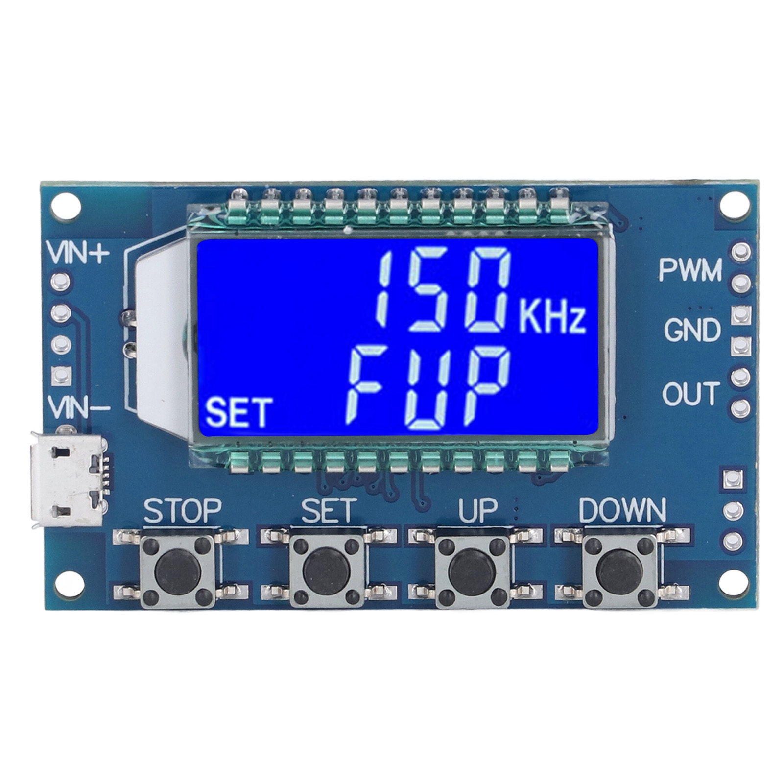 Lcd-display-pwm-signalgenerator – Modul Mit Einstellbarer Frequenz Für Rechteck- Und Rechteckwellen