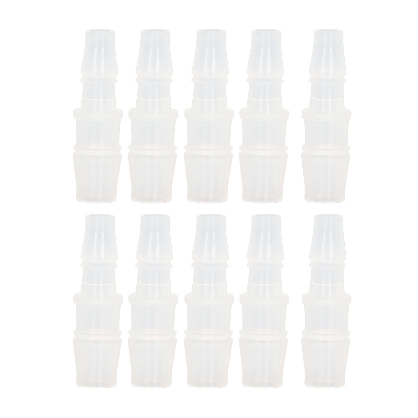 10 Stück Pp-schlauchverbinder Mit Widerhaken Für Aquarium-luftpumpen, Adapter Für 7,9–11,1 Mm Silikonschläuche