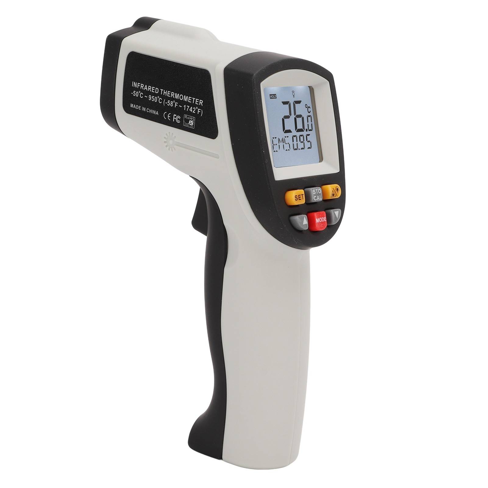 Industrielles Infrarot-heißluftgebläse Xrclif-900 – Sofortmessung -58 Bis 1742 °f