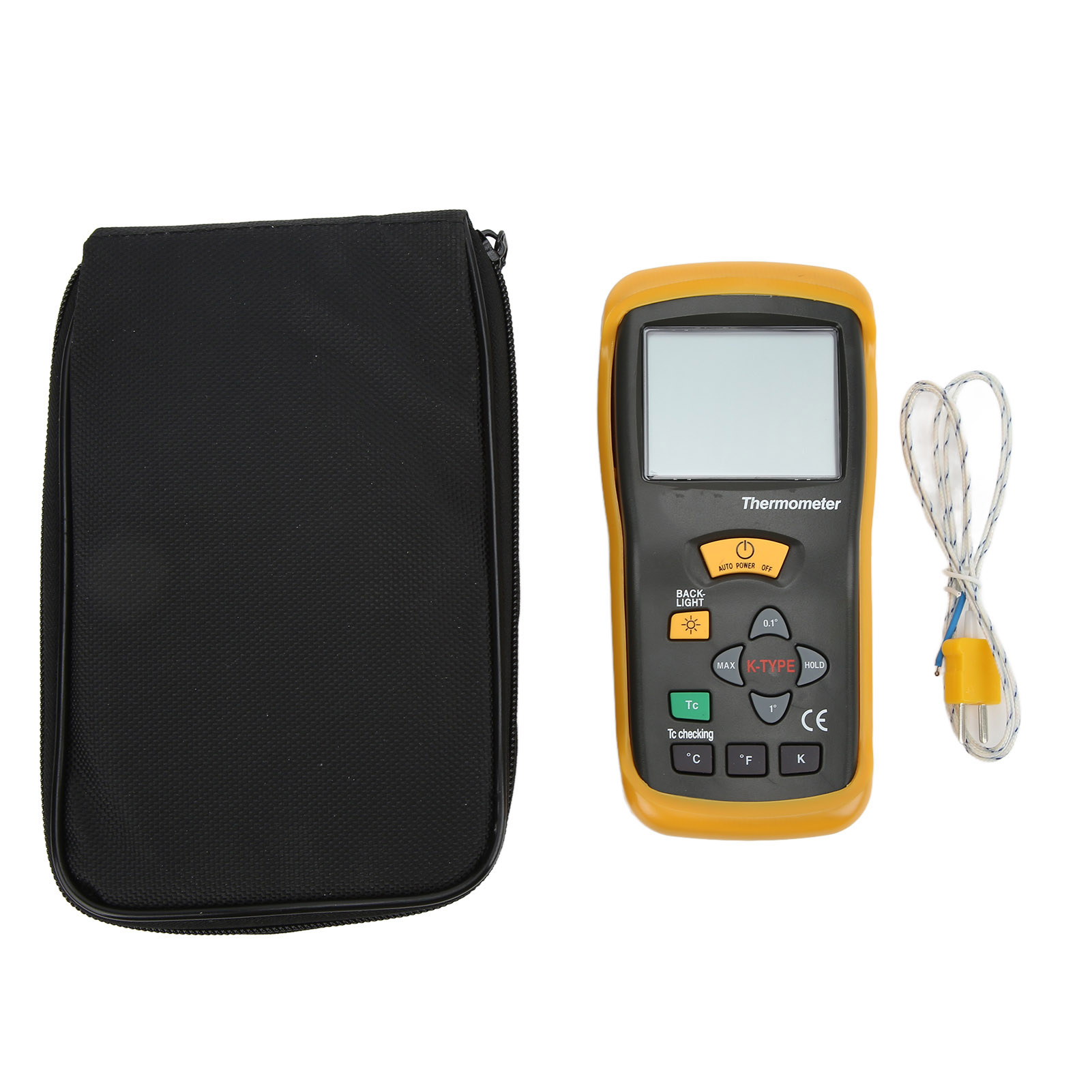Hochpräzises Elektronisches Thermometer Dt-610b Mit Thermoelementsonde Für Hohe Temperaturen