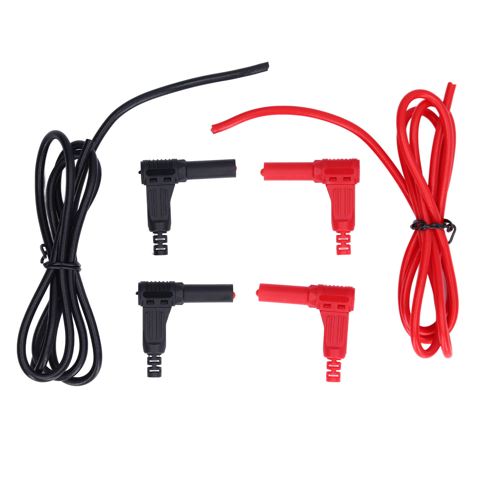 Packung Messleitungen Mit 4-mm-bananensteckern (stecker Auf Stecker) Für Multimeter, Elektrische Messkabel 70017