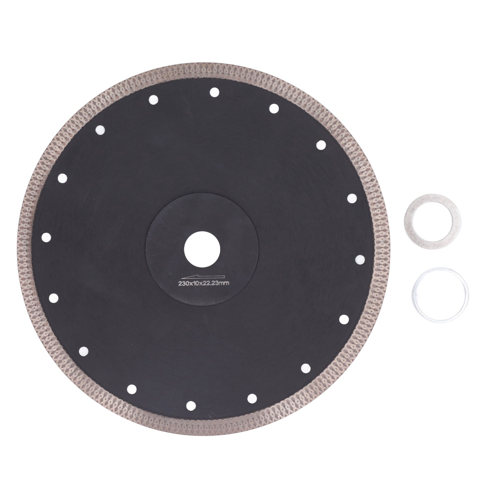 230 Mm Diamant-kreistrennscheibe Mit Siebrand Für Schleifmaschinen, Marmor- Und Fliesenschneiden