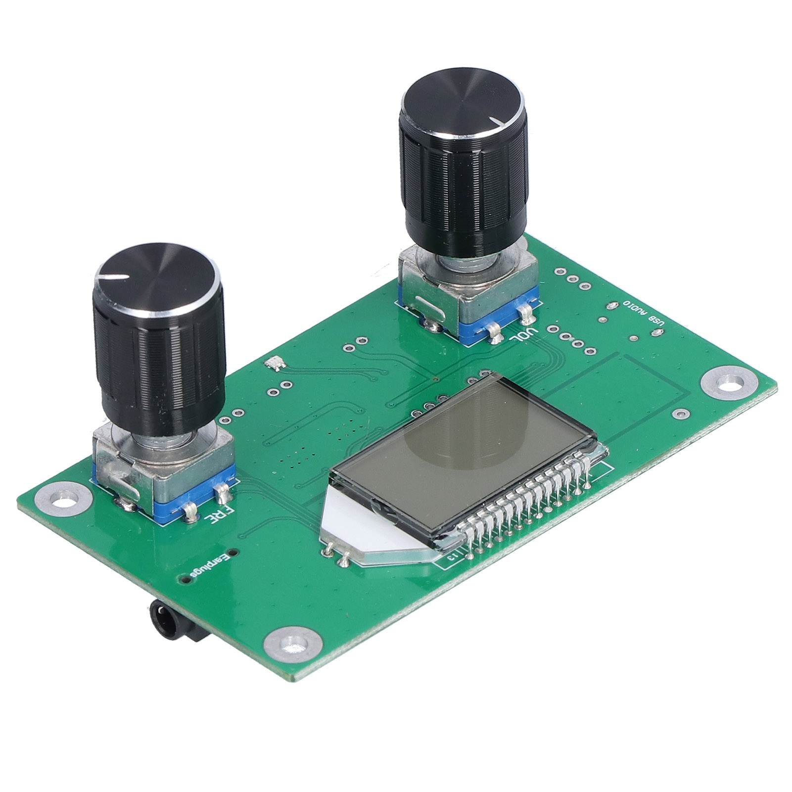 Digitales Stereo-fm-empfängermodul Mit Lcd-bildschirm, 50 Hz–18 Khz, Kabellos