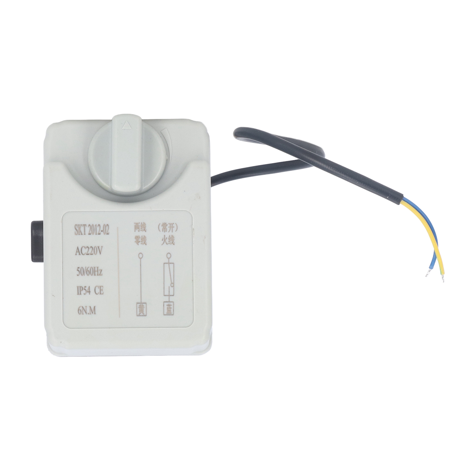 Motorbetriebenes 2-draht-kugelventil Aus Messing, Ac220v, Verschleißfest Ip54, Für Warm-/kaltwasser Und 50%ige Glykollösung, Dn15.
