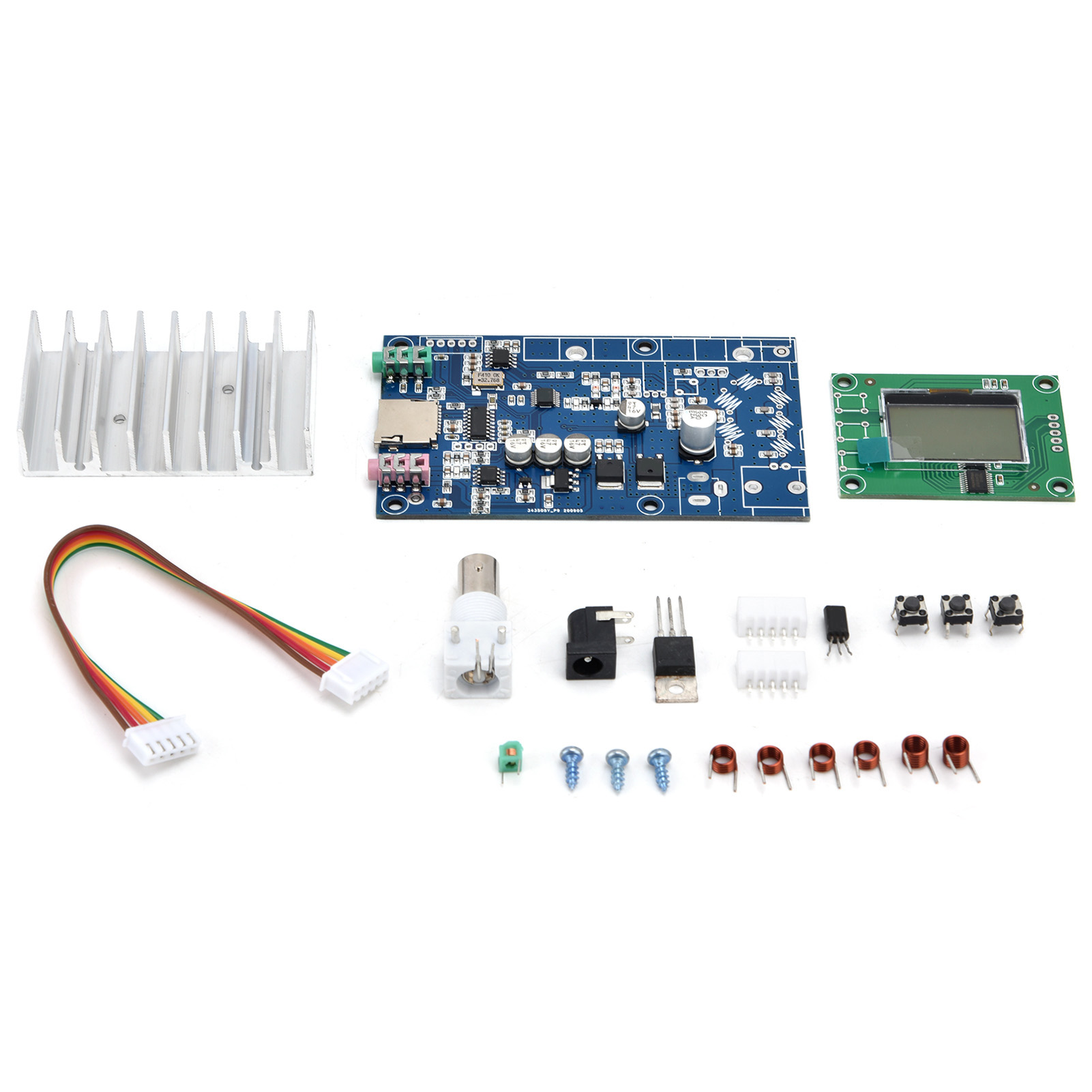 Pll-fm-sendermodul Mit Lcd-bildschirm, Einstellbare Frequenz 0,5 W Bis 7 W Für Diy-radios