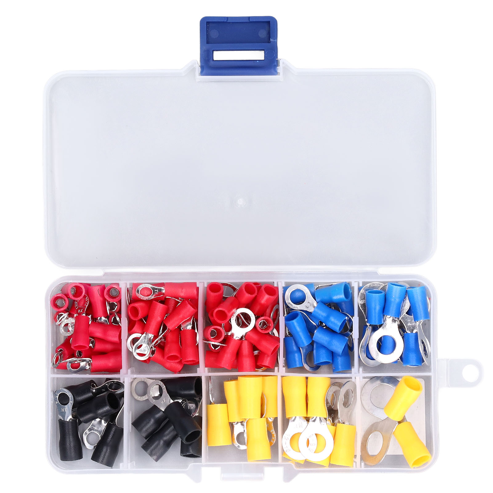 102-teiliges Crimp-steckverbinder-set Für Kabel, Ösenklemmen Und Werkzeuge Für Fahrzeug- Und Heimgebrauch.