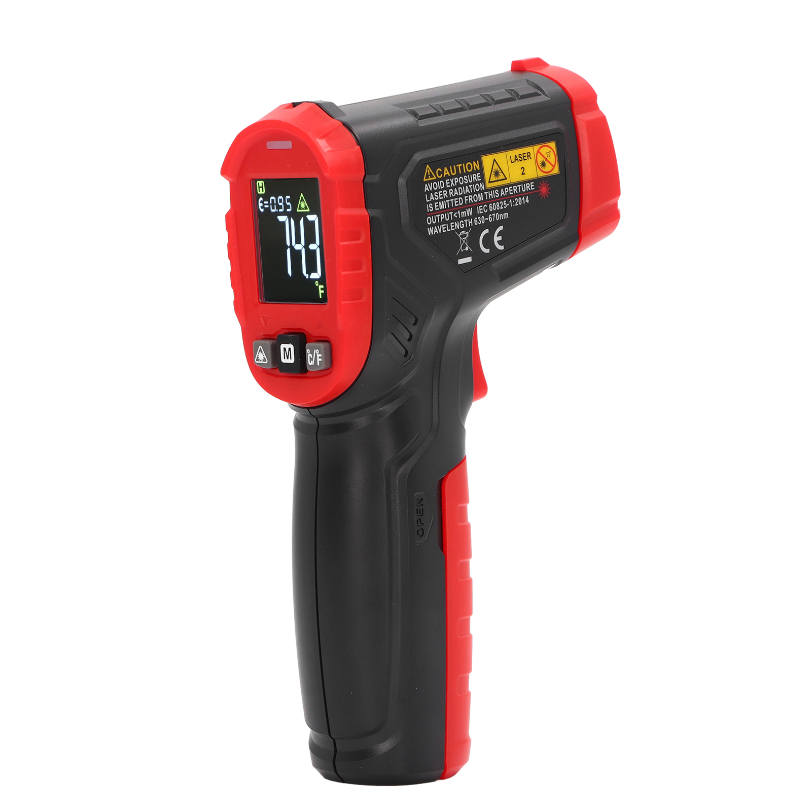 Berührungsloses Infrarot-thermometer Mit Digitalanzeige Für Elektronische Geräte