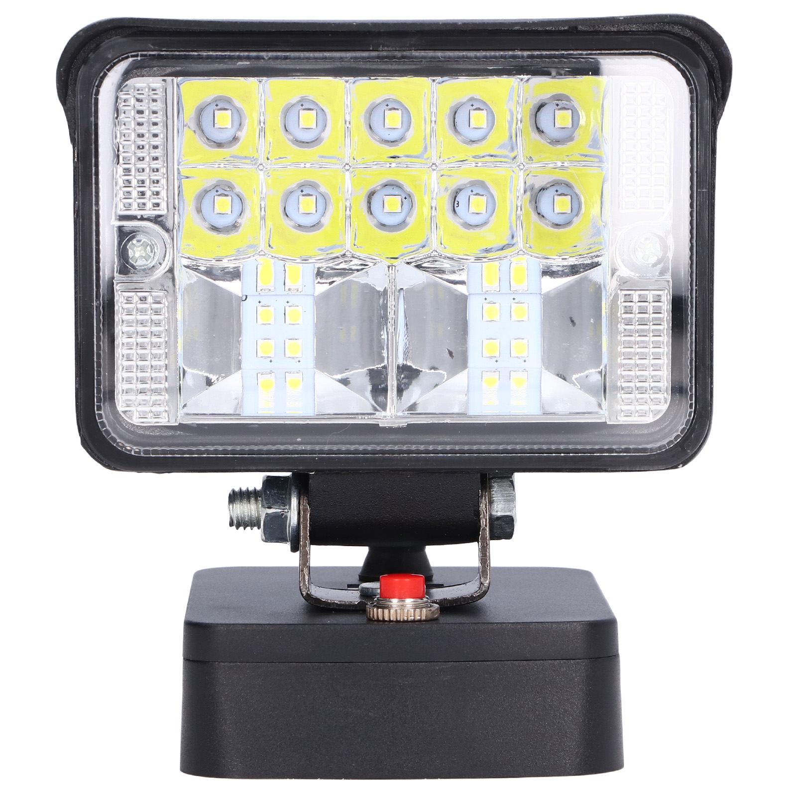 Wiederaufladbare 18v Led-arbeitsleuchte Für Den Innen- Und Außenbereich, Sicherheitsbeleuchtung Mit Abs-lithiumbatterie.