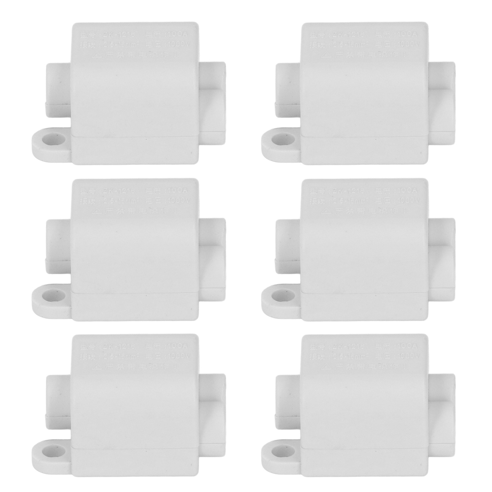 Stück T-förmiger Drahtverbinder-splitter 1000 V 100 A Hochleistungs-schnellverbinder Zk-1216