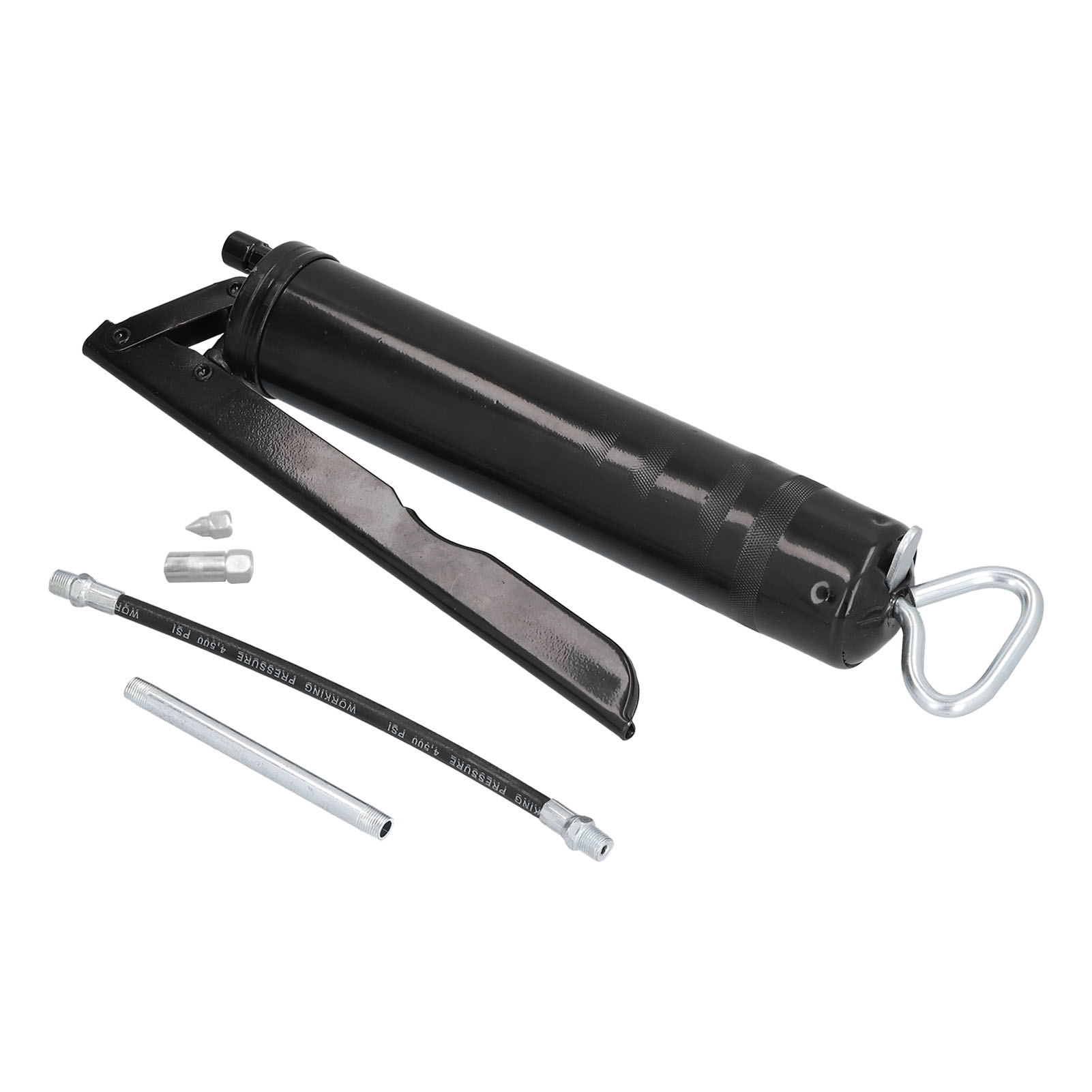 400-cm³-handfettpresse Mit Pistolengriff Für Getriebe, 4500 Psi Hebelschmierwerkzeug