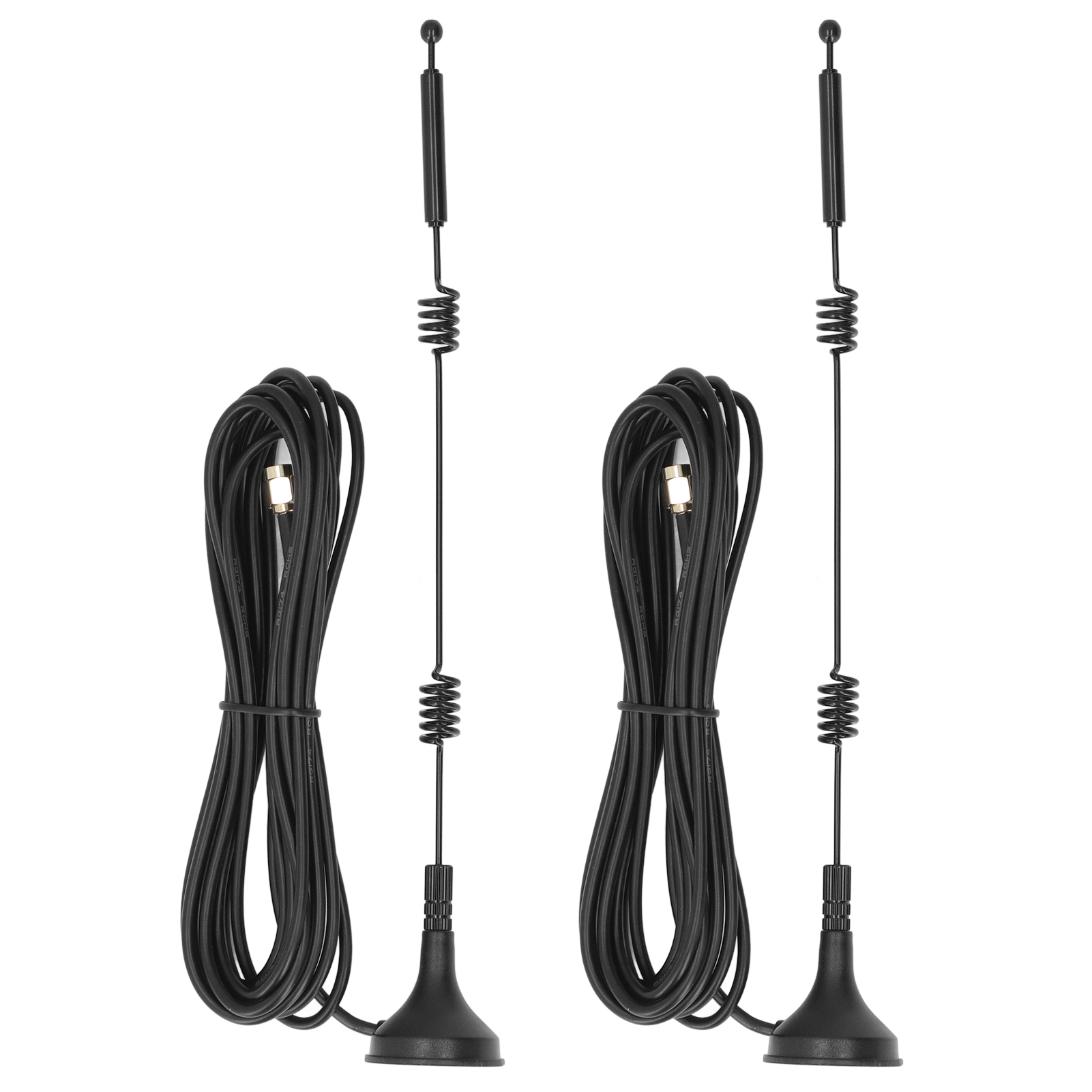 2-teilige Dualband-wlan-antenne (2,4 Ghz/5,8 Ghz), 12 Dbi Hohe Leistung, Magnetfuß Und Interner Sma-anschluss Für Router