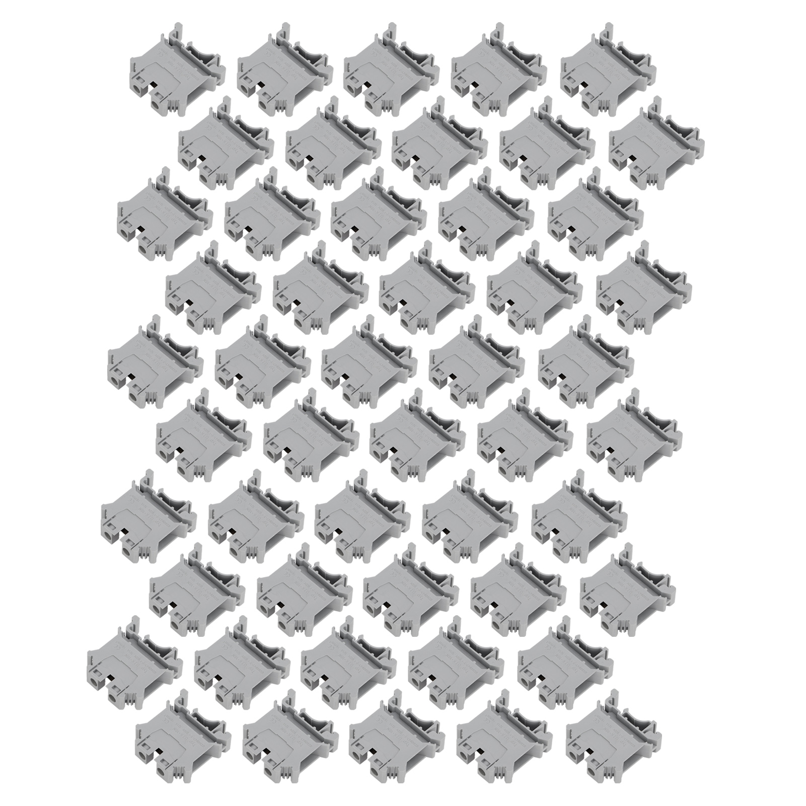 Druckguss-klemmenblock, 50 Stück, Komfortable Und Stabile Elektrische Verbindung Bis 800 V, Universeller Erdungsanschluss