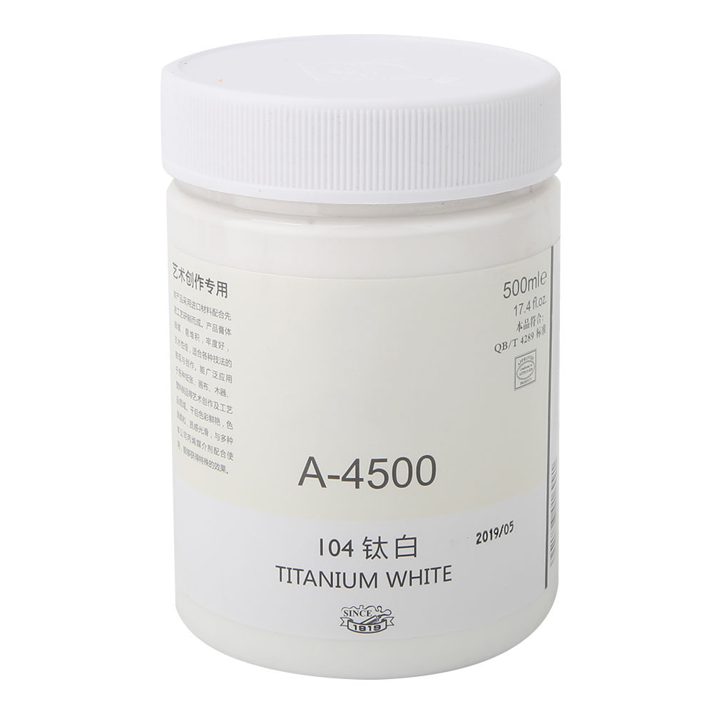 500 Ml Weiße Acrylfarbe Für Den Innen- Und Außenbereich – Hochwertige Pigmente Für Wände Und Dekorationen