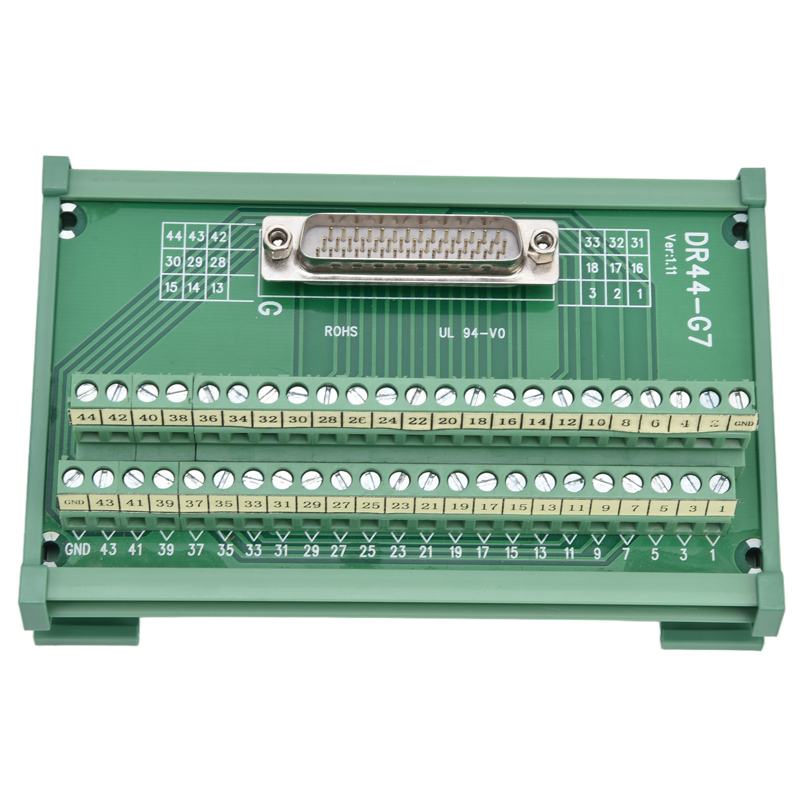 Dr44-g7 Steckerleiste Für Leiterplatten, Dc 60v Klemmenmodul, Übertragungsstecker