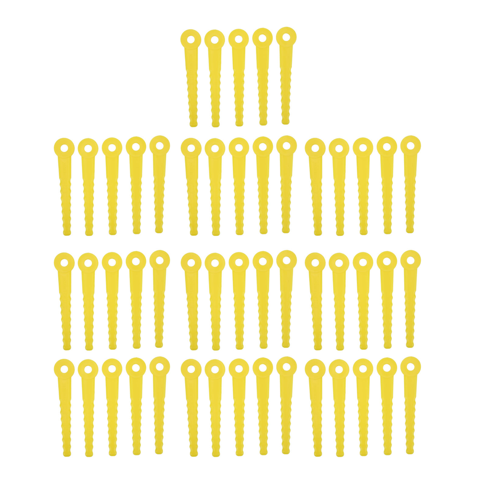 50 Stück 8-mm-kunststoffschneidköpfe Für Rasenmäher, Abs L100-set Für Rasenmäher Und Freischneider