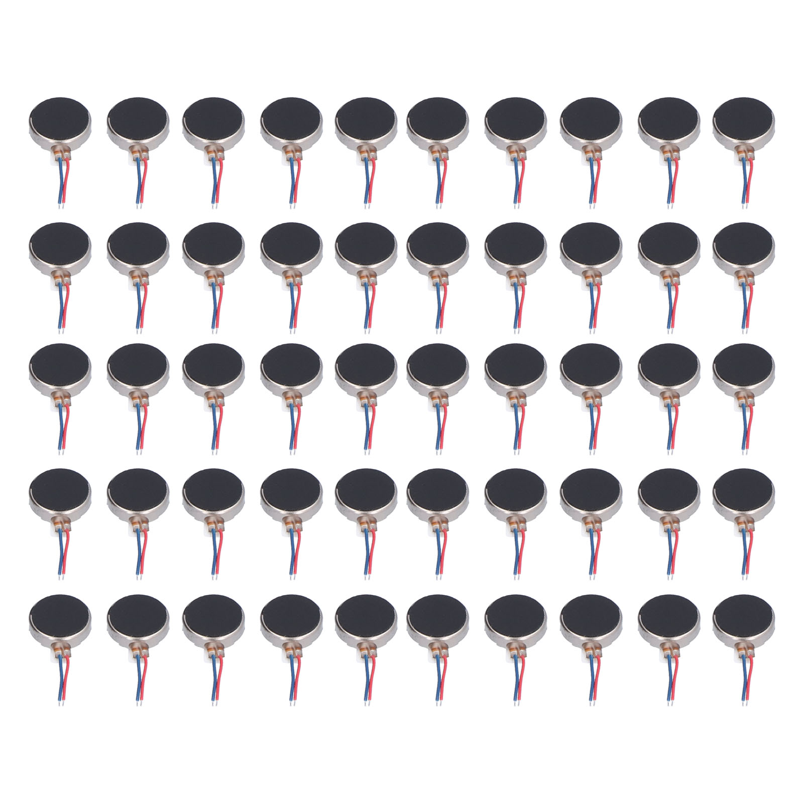 50 Stück Miniatur-vibrationsmotoren, Dc 3v, 10x2,7mm, Geräuscharm, Leicht Und Störungsfrei Für Elektronische Geräte