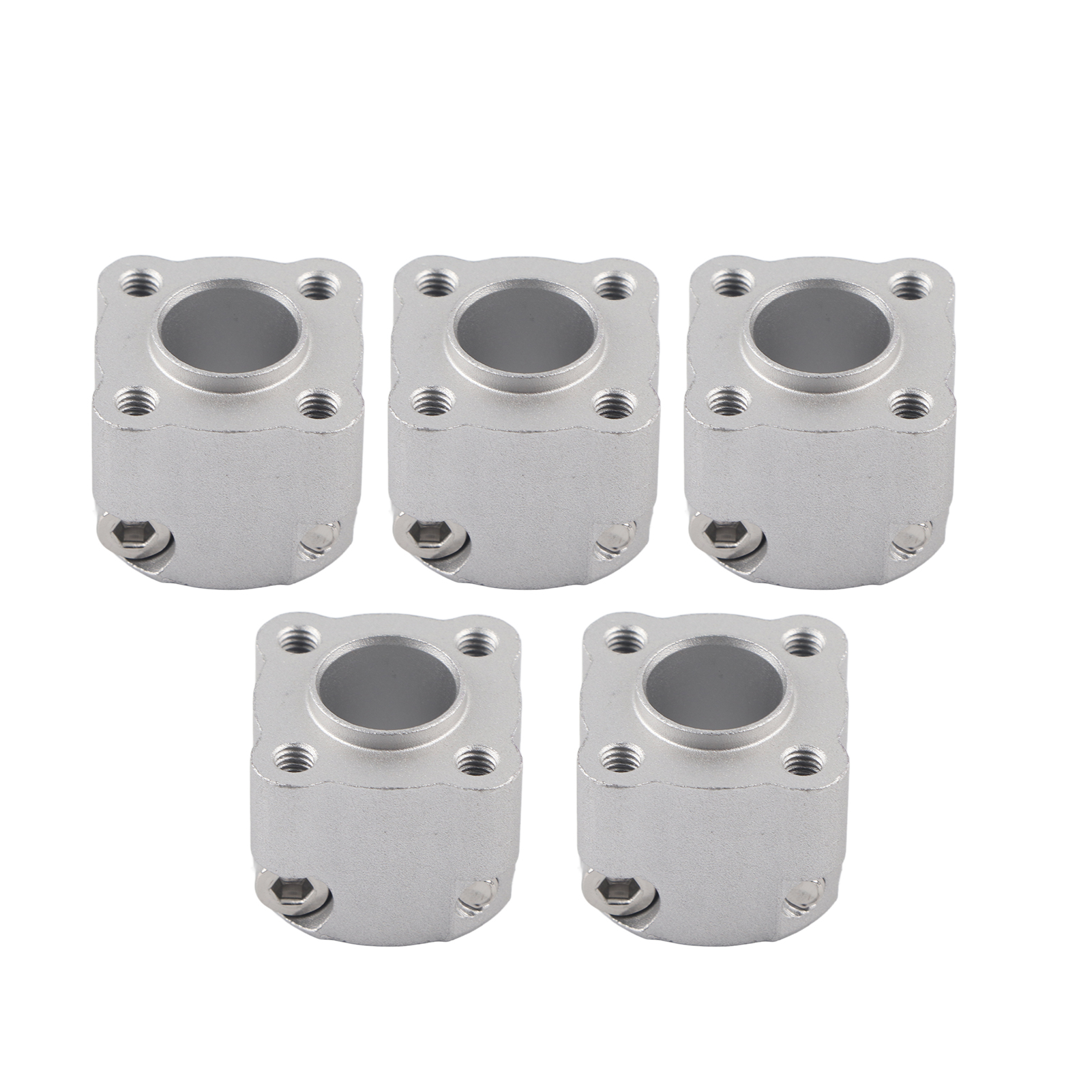 Stück Runde Klemmhülsen Aus Aluminiumlegierung Für Hochbelastete Wellen Und Metallteile