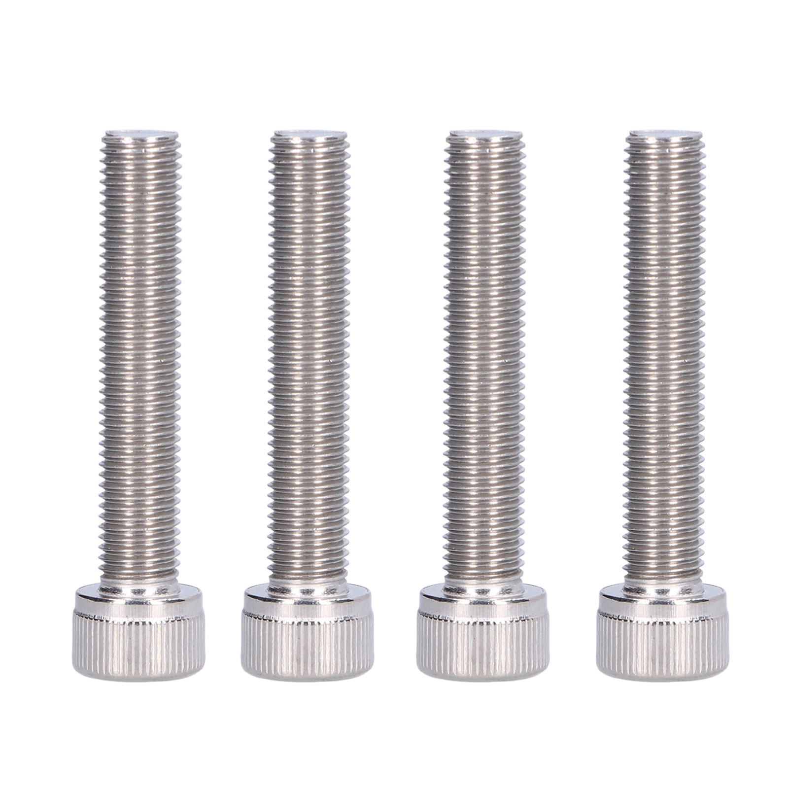 Edelstahl-zylinderkopfschrauben A2 M10x55 Mm, Feingewinde 1,25 Mm – 4er-pack