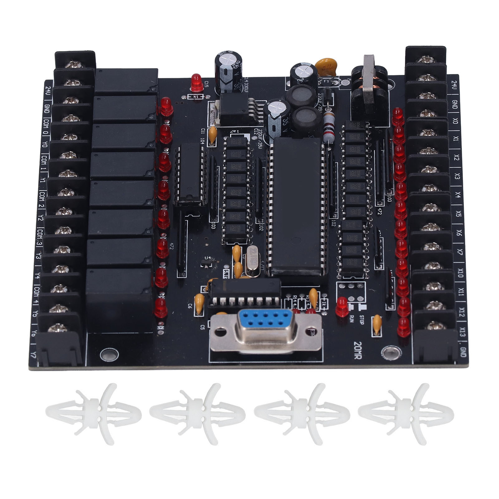 Plc 20mr Industriesteuerplatine, 24v Dc Mikrocontroller Auf Einer Platine Für Die Automatisierung
