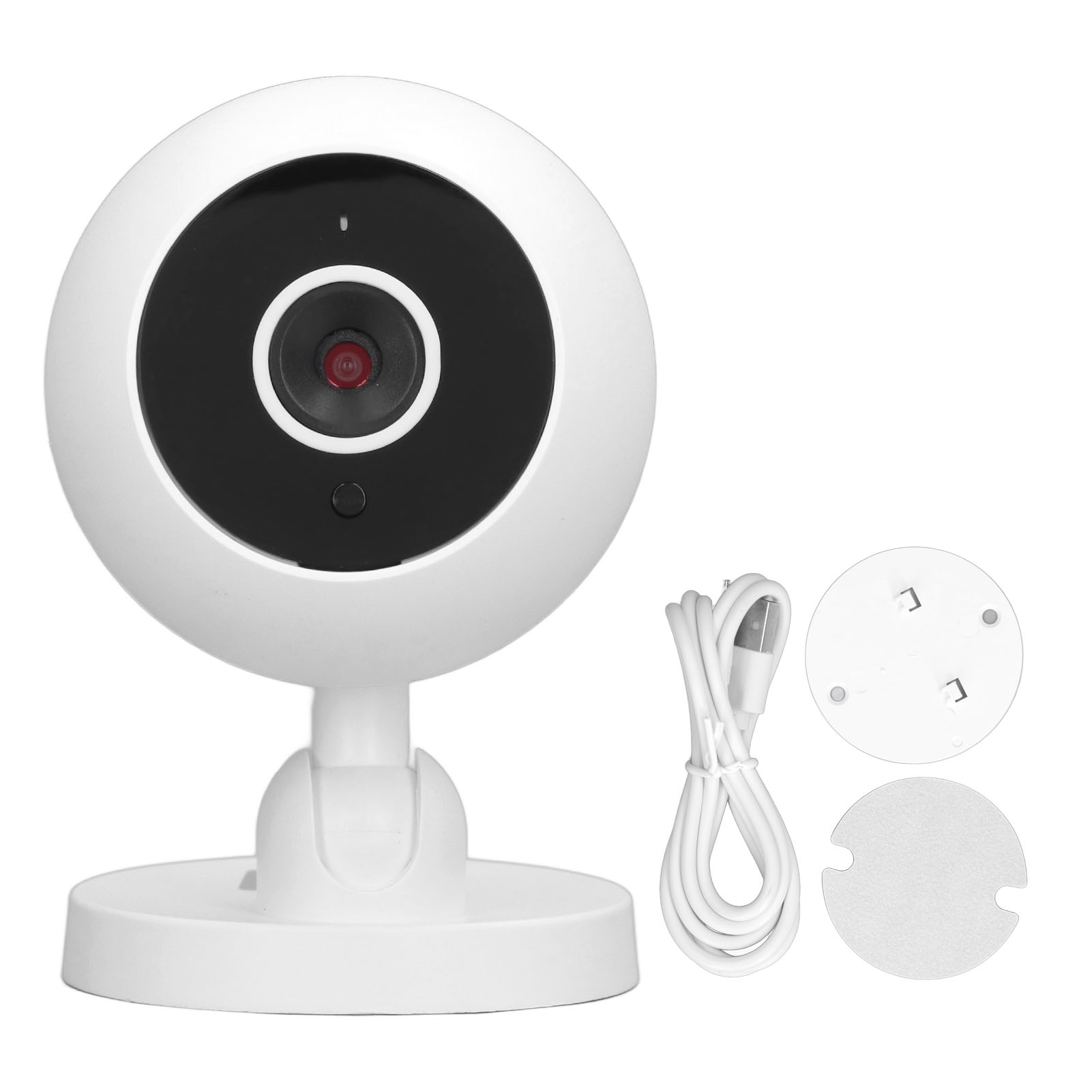 2-megapixel-1080p-innenraum-überwachungskamera Mit 2,4-ghz-wlan, 360°-drehung, Echtzeit-alarm Und Gegensprechanlage
