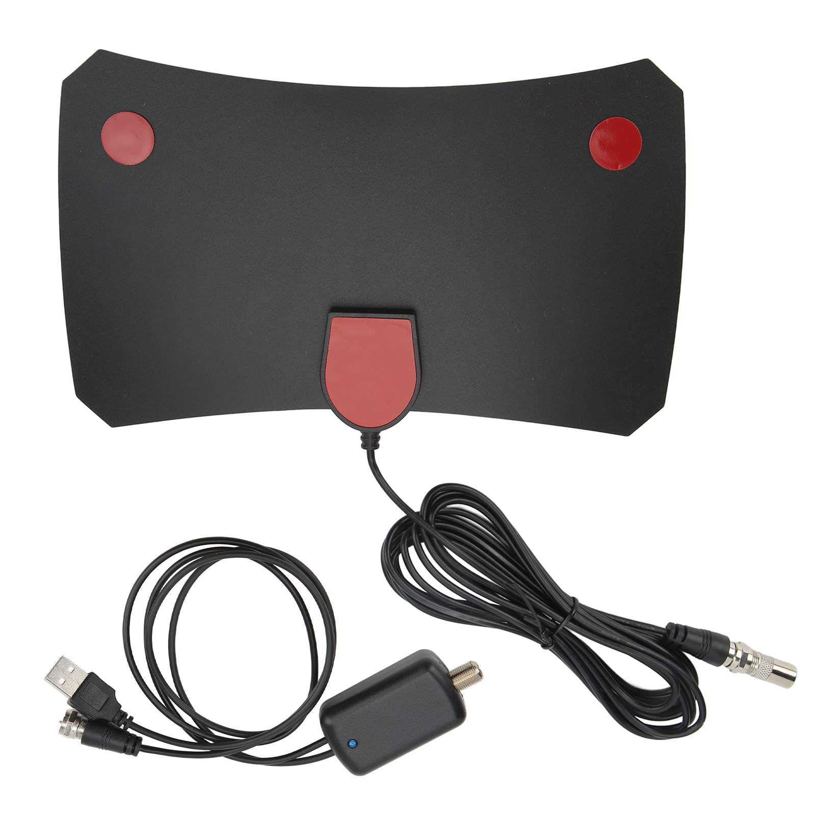 4k 1080p Hd-tv-antenne, 25 Dbi Hohe Verstärkung, Große Reichweite, Fernsehzubehör Kj-037