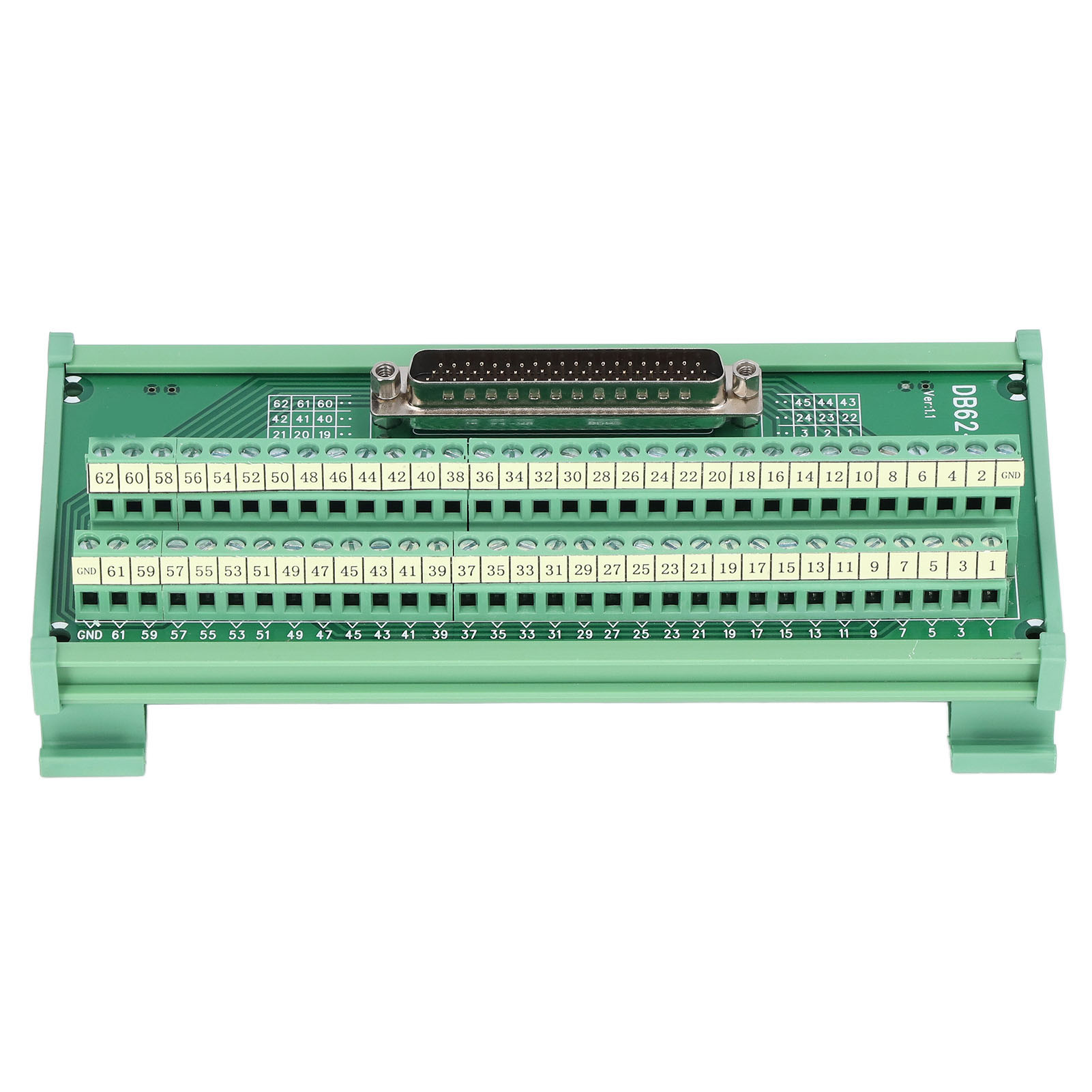 3-reihiger Stecker/buchse, Dc 60v Unterbrechungsplattenmodul, Db62-m7-adapter