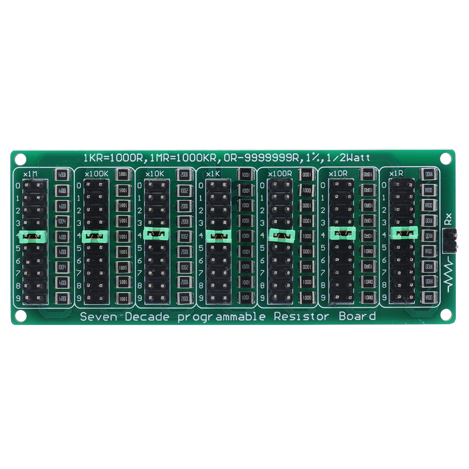 Einstellbare Widerstandsplatine 0-9999999 Ohm, Programmierbares Modul Für Experimente, Ac 200 V