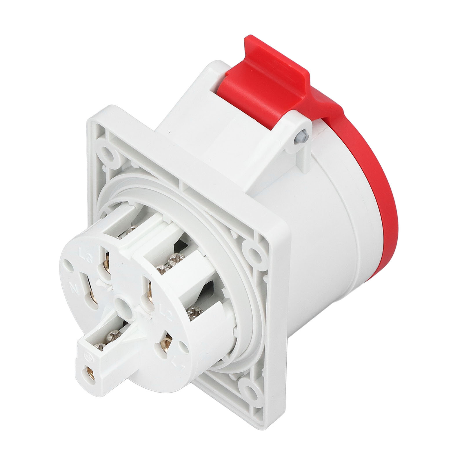 Wasserdichter Luftfahrtstecker Ip44, 32 A, 3-polig + E + N, Für 220/380 V Ac Industriesteckdosen