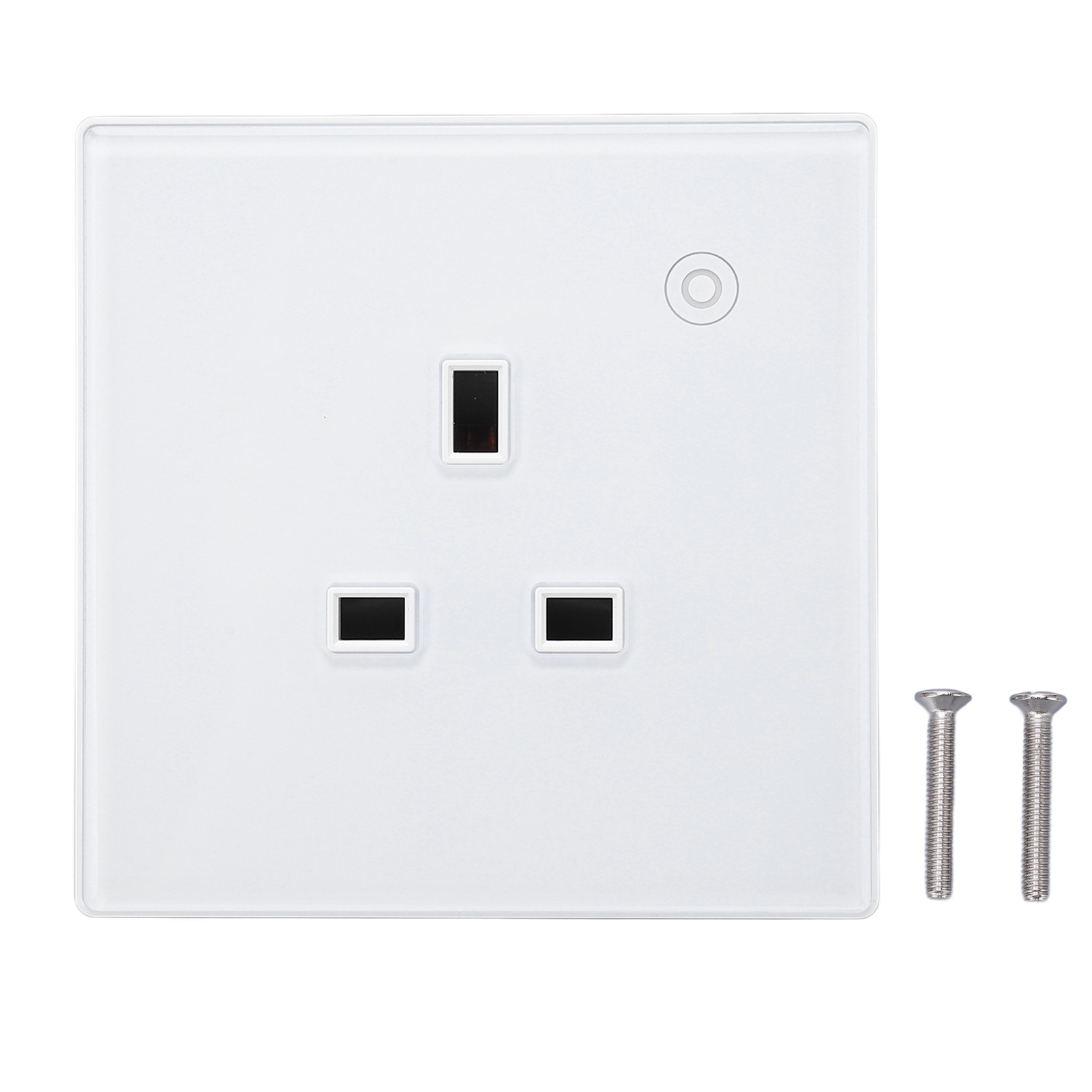 Intelligente Zigbee-wandsteckdose Mit Fernbedienung Und Timer, 16 A, Uk-stecker, 95–245 V, Abs-frontplatte