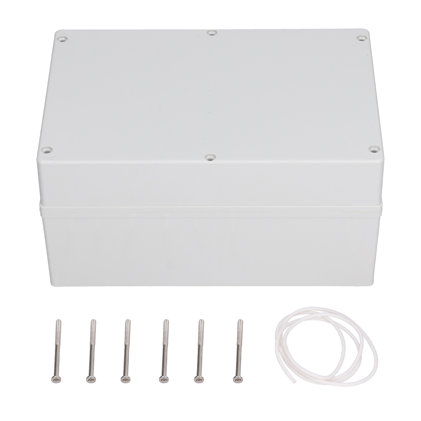 Wasserdichte Abs-anschlussdose 240x160x120mm Für Elektronik-bastelprojekte, Robustes Kunststoffgehäuse.